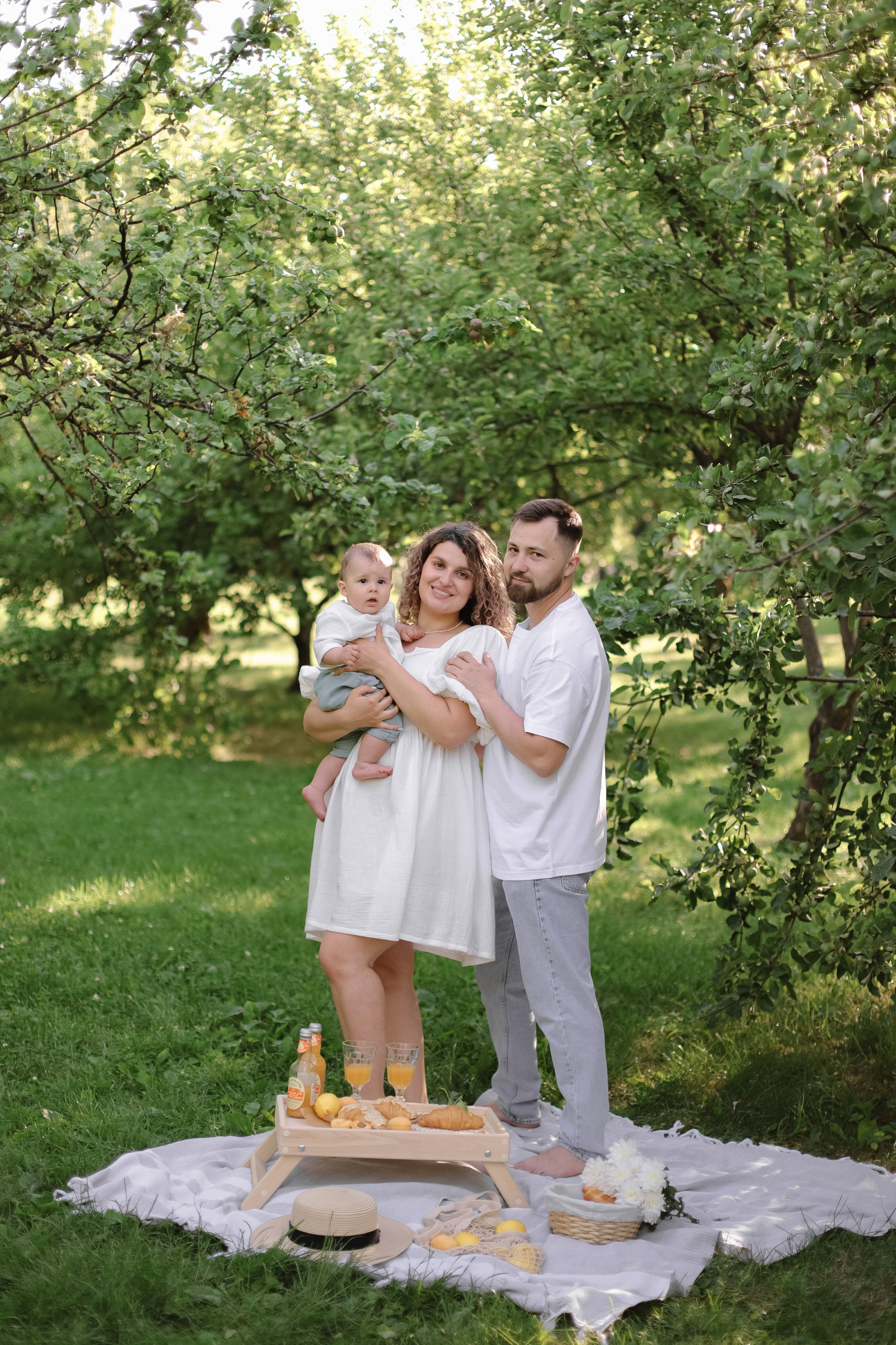 Пикник: Саша, Алёна, Прохор и Миша. Свадебный, семейный и детский фотограф в Люберцах Зайцева Анастасия