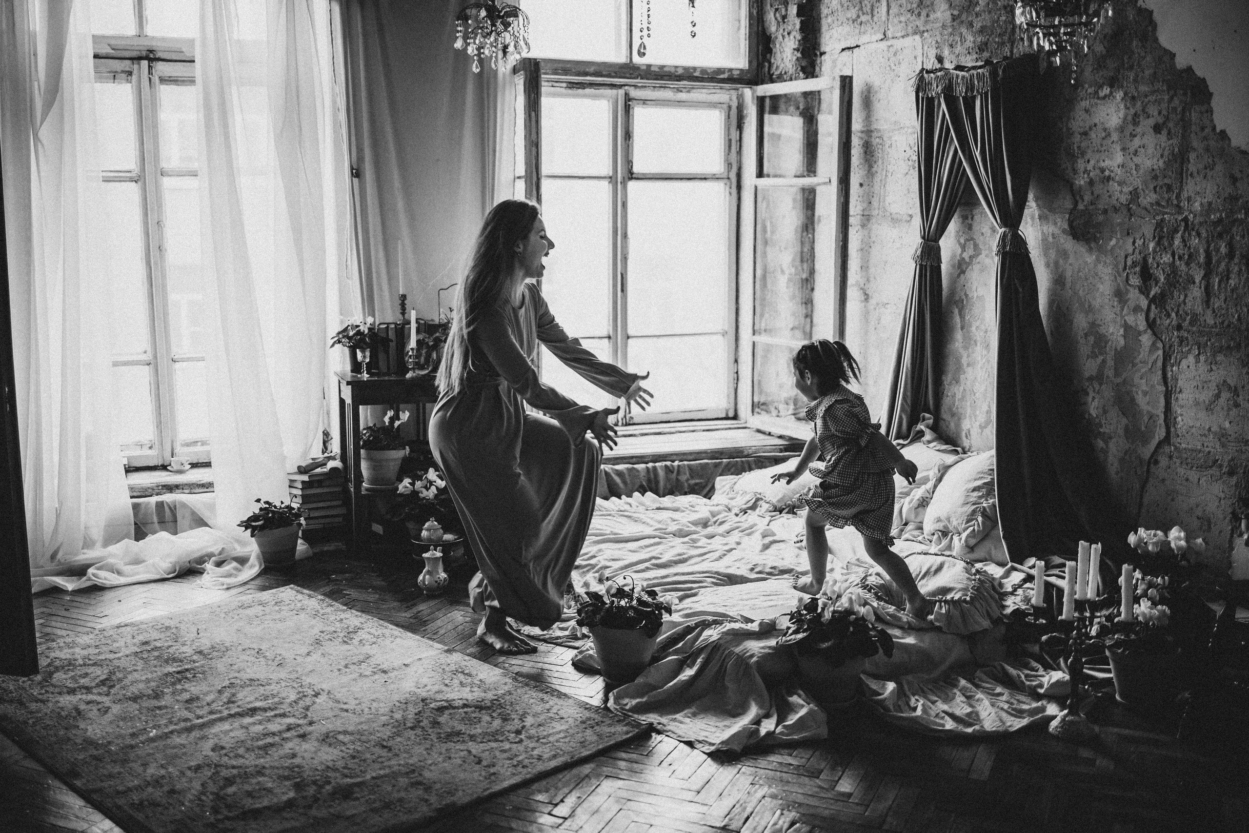 Алина и Мира. Фотограф Алевтина Матешук