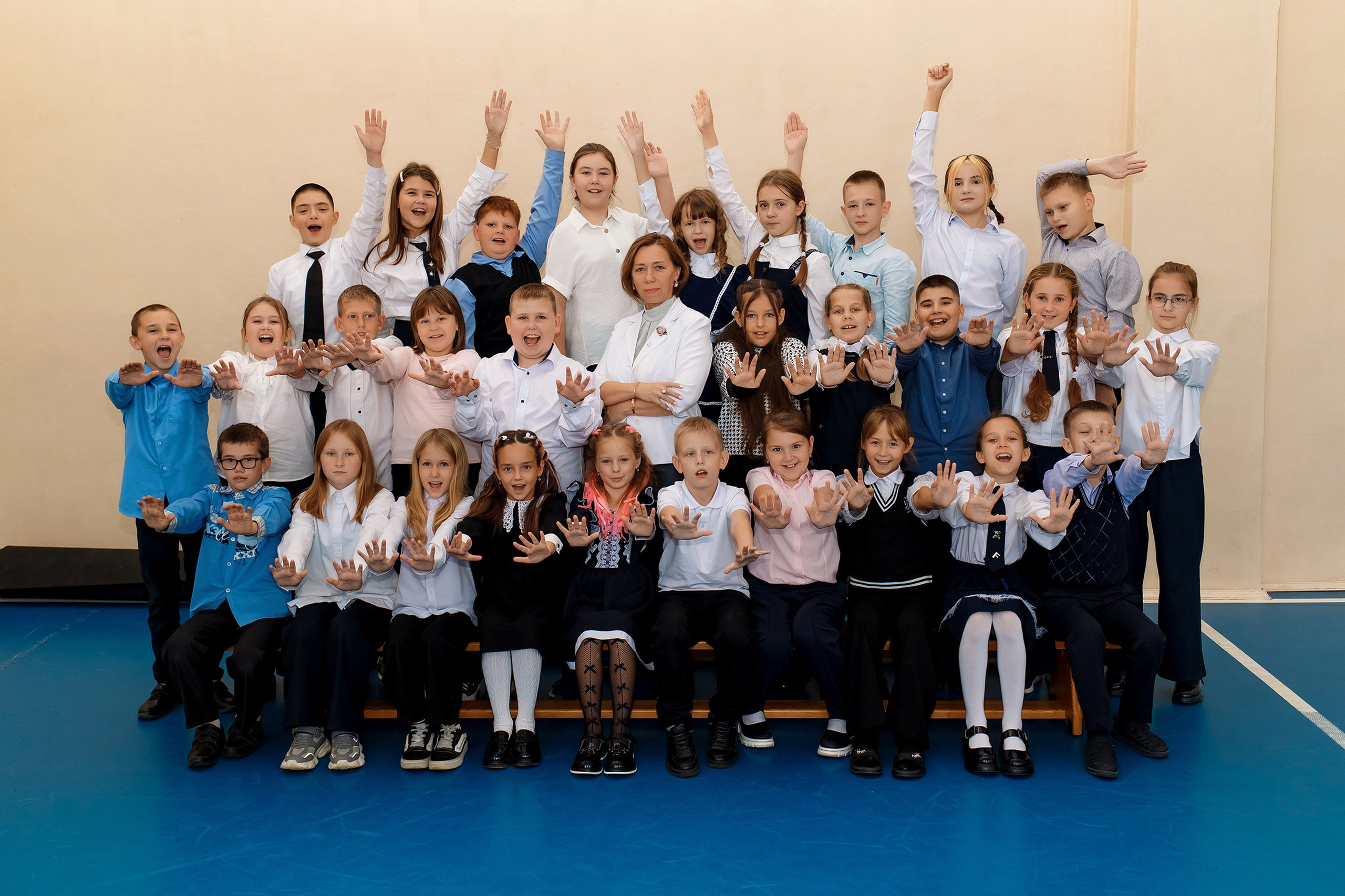 4 класс с. Шкотово. Фотограф Любовь Корниенко, Примоский край