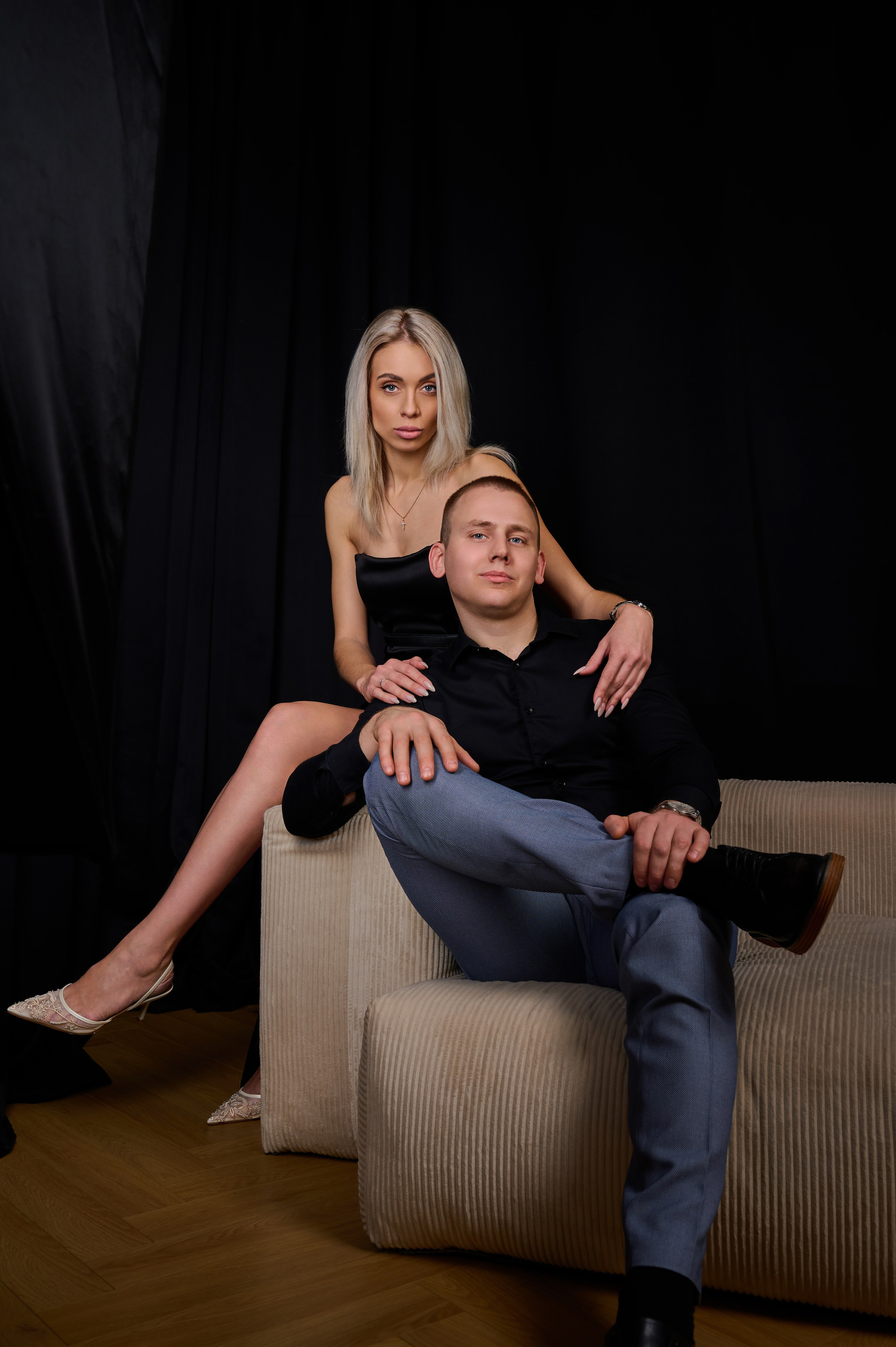 09.02.26 Предсвадебная фотосессия Юля и Валера. Портретный и будуарный фотограф в Воронеже. Игорь Бабичев