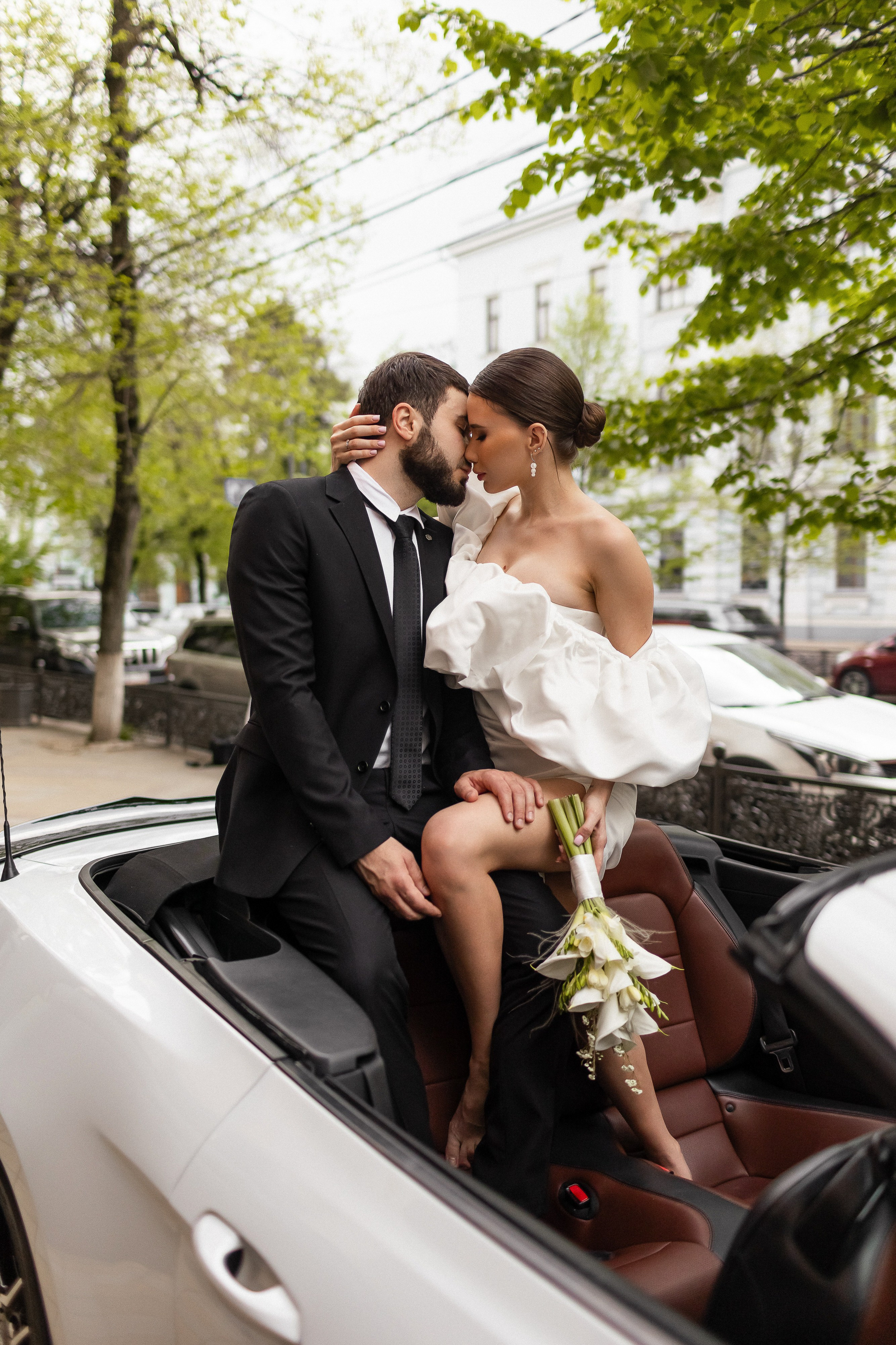 Съёмка с кабриолетом. Арина Тамочкина. Фотограф Краснодарю