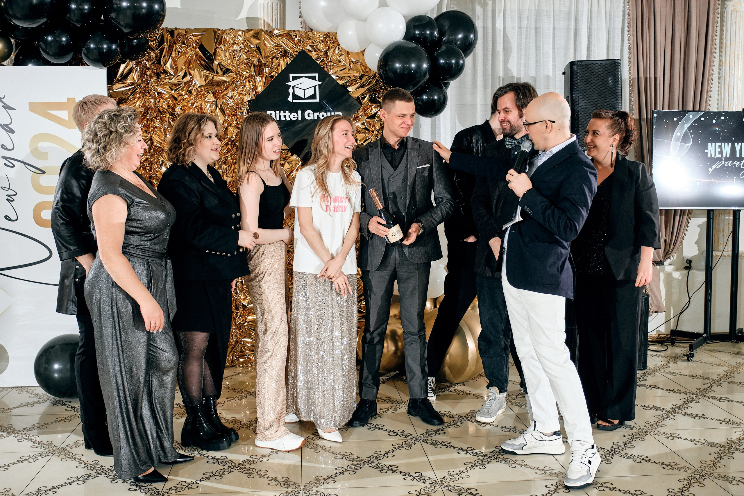 NEW YEAR PARTY для группы компаний RittelScool. Event агентство PAPRIKA в Екатеринбурге