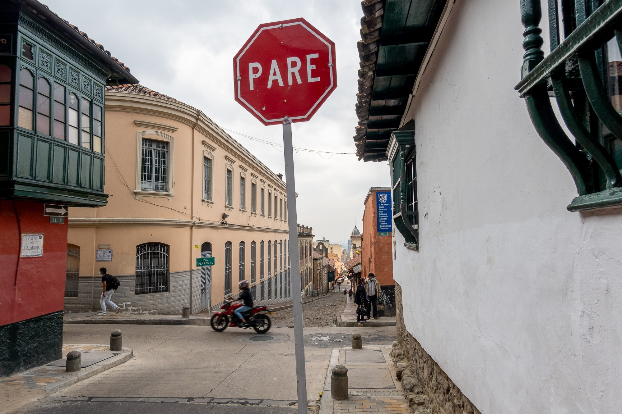 Богота, столица Колумбии. Bogotá, the capital of Colombia. Фотограф Алексей Скоробогатько