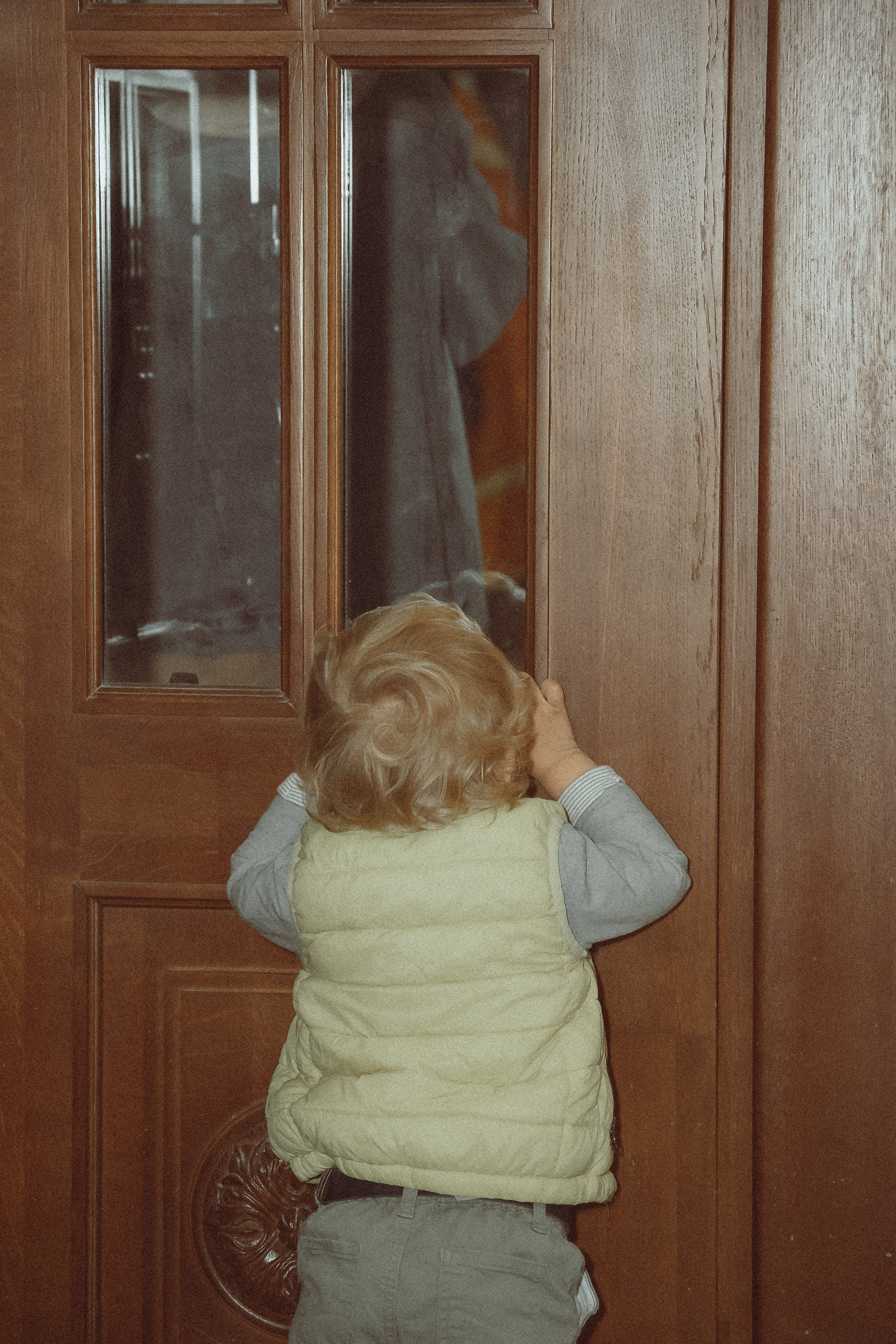 Крещение Ксении в храме Рождества Пресвятой Богородицы д. Щербинино. Фотограф Евгений Егоров