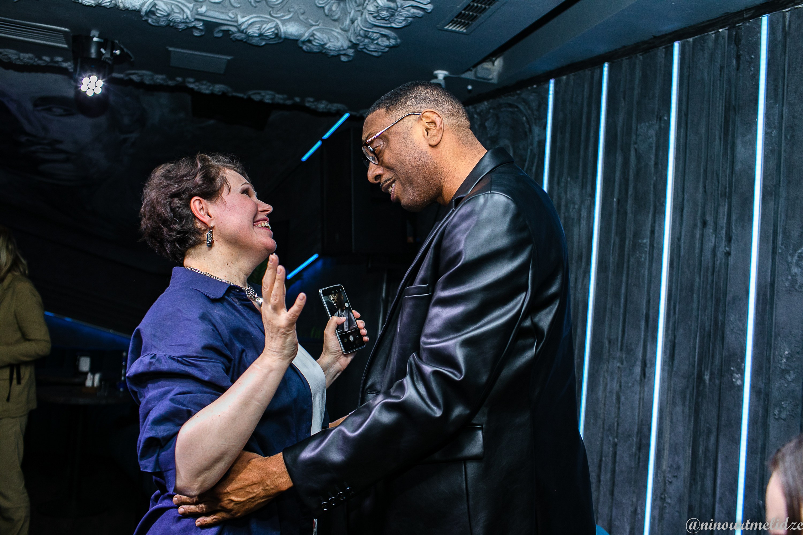 Пресс конференция Kevin Maccoy. Art photographer Nino