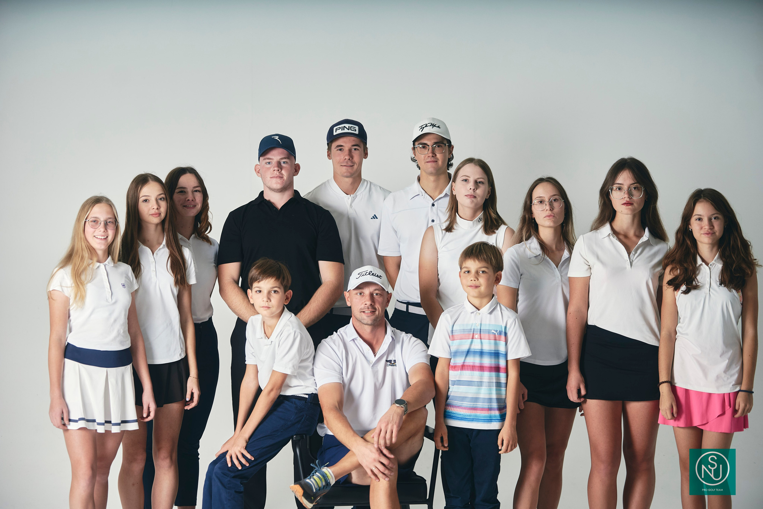 NSU съемка команды 2024. Академия гольфа NSU в Москве. Тренировки по гольфу для детей и взрослых, тренировки для новичков