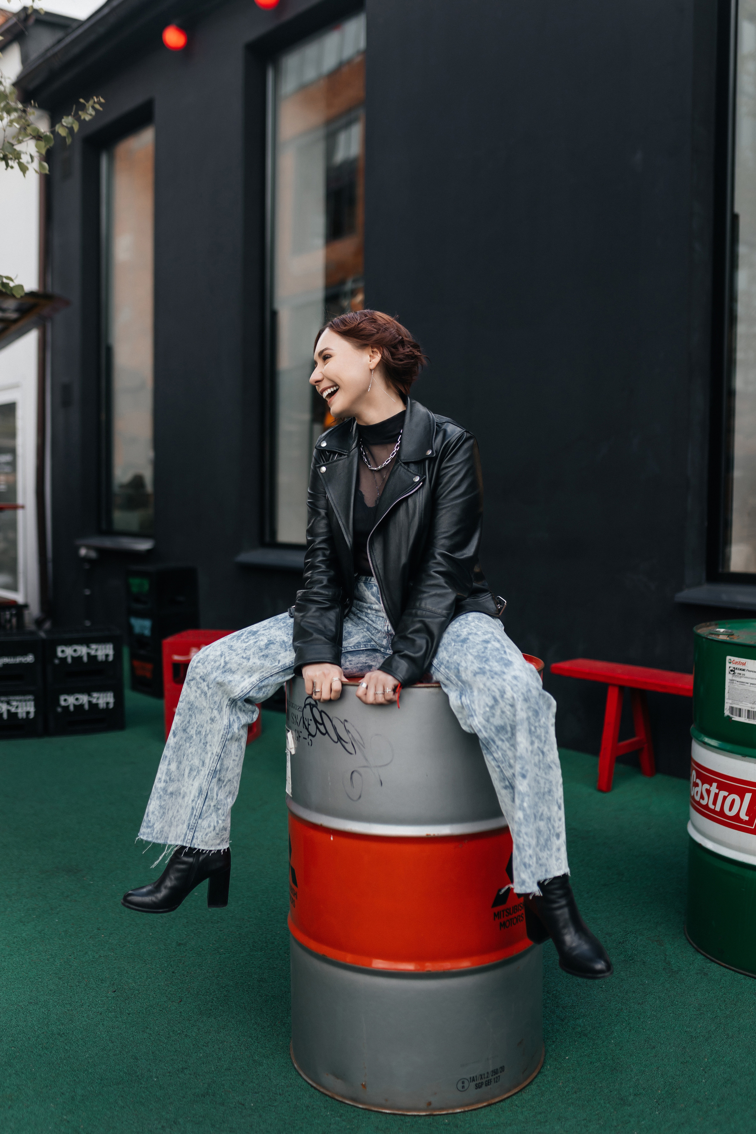 Евгения, стрит съёмка. Фотограф Наталия Федосова, г. Москва. TG и Instagram @nataliya_raw