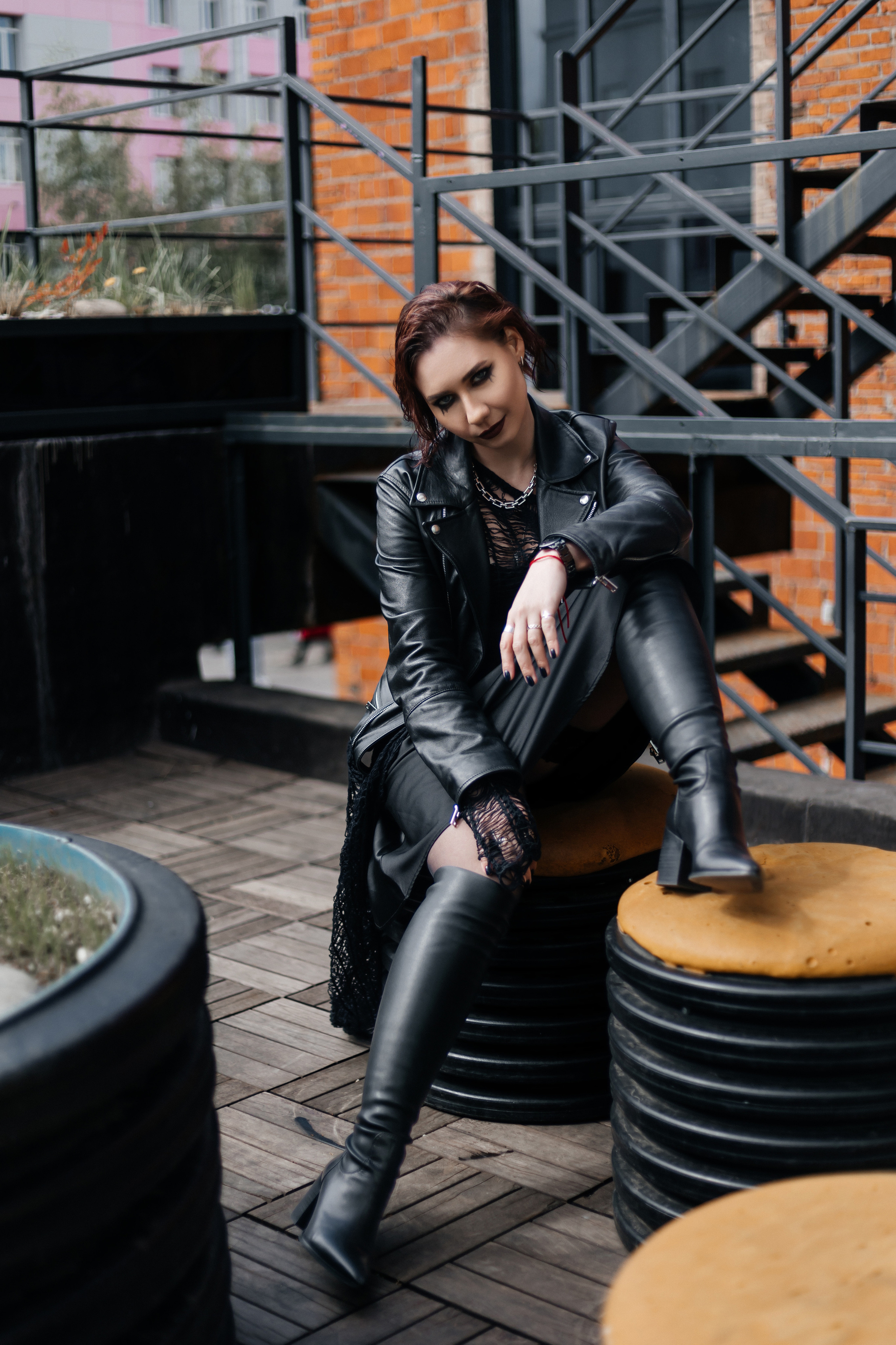 Евгения, стрит съёмка. Фотограф Наталия Федосова, г. Москва. TG и Instagram @nataliya_raw