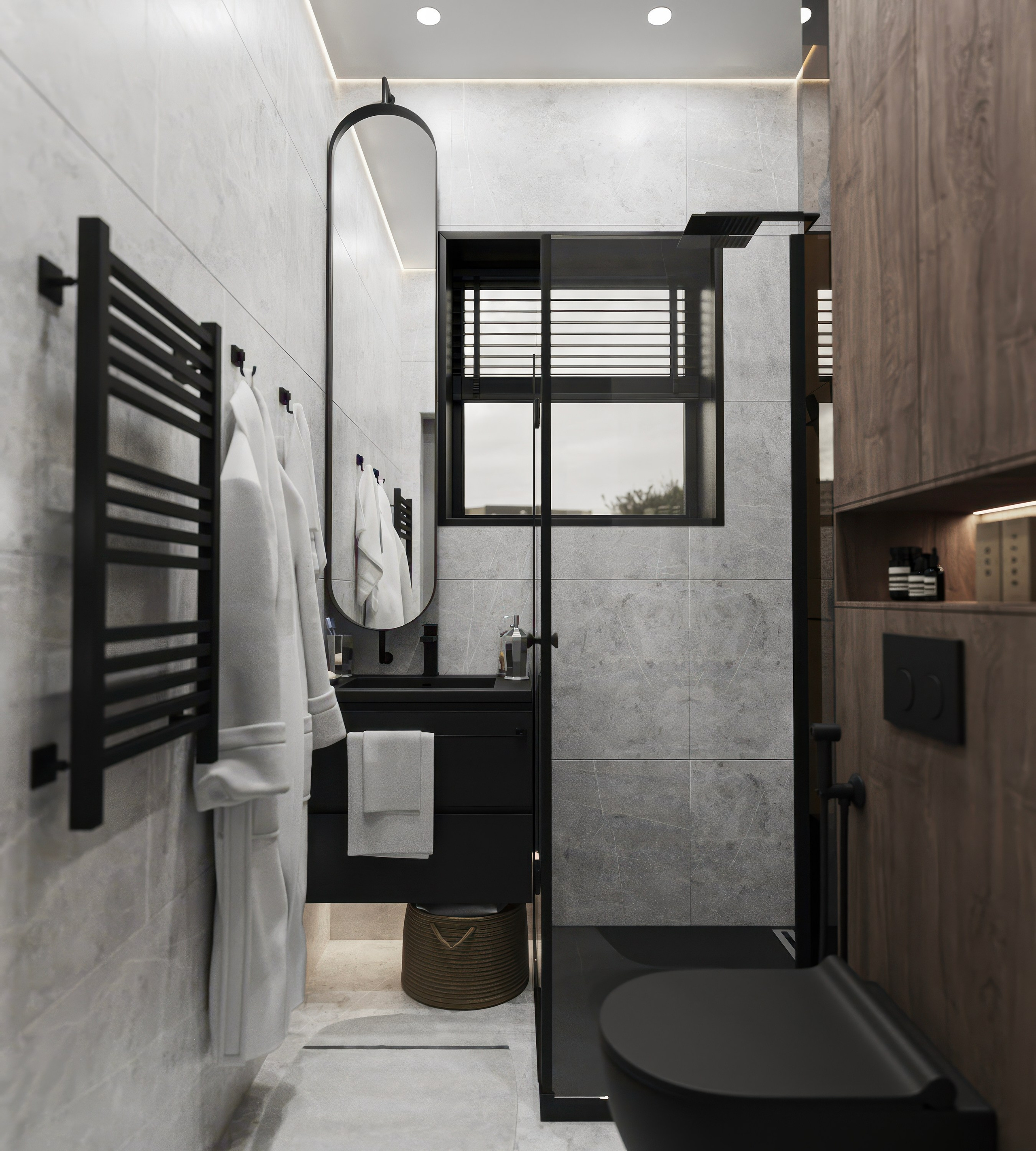 КП Гармония. Площадь 107 кв. м. Дизайнер интерьера в Новосибирске_Елена Сергеева