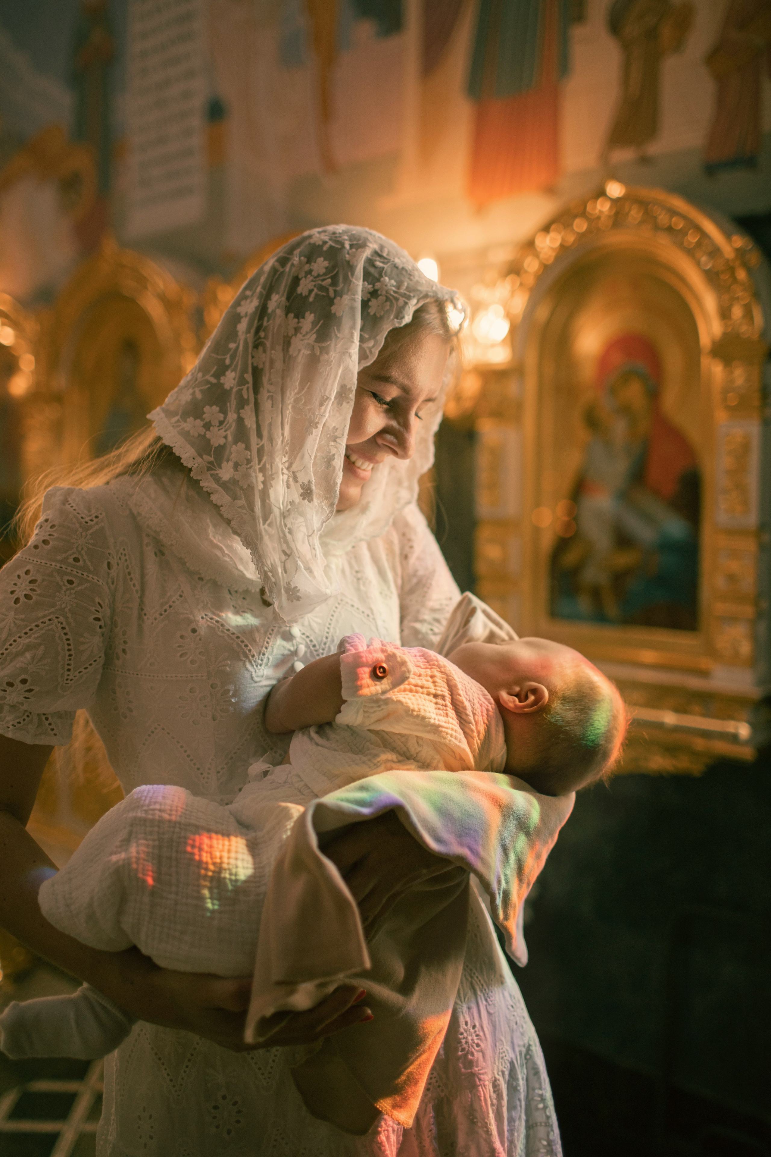 Таинство крещения. Фотограф Наталья Яковлева, Санкт-Петербург. Семьи, ньюборн, крещения