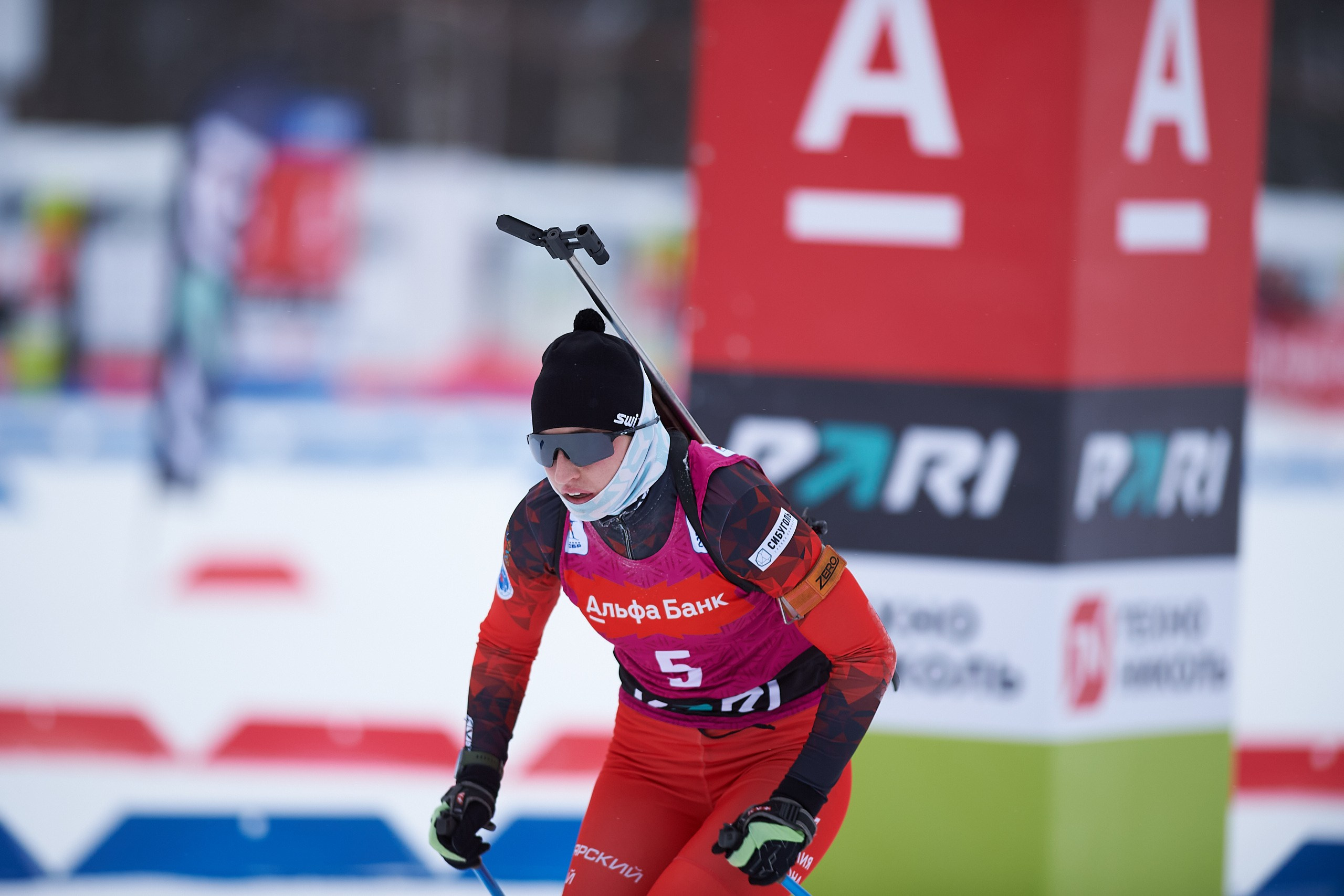 Биатлон. Чемпионат России — 2024/2025, 3-й этап, Ижевск. Ижевская винтовка. Спортивный репортажный фотограф в Ижевске Сергей Мерзляков