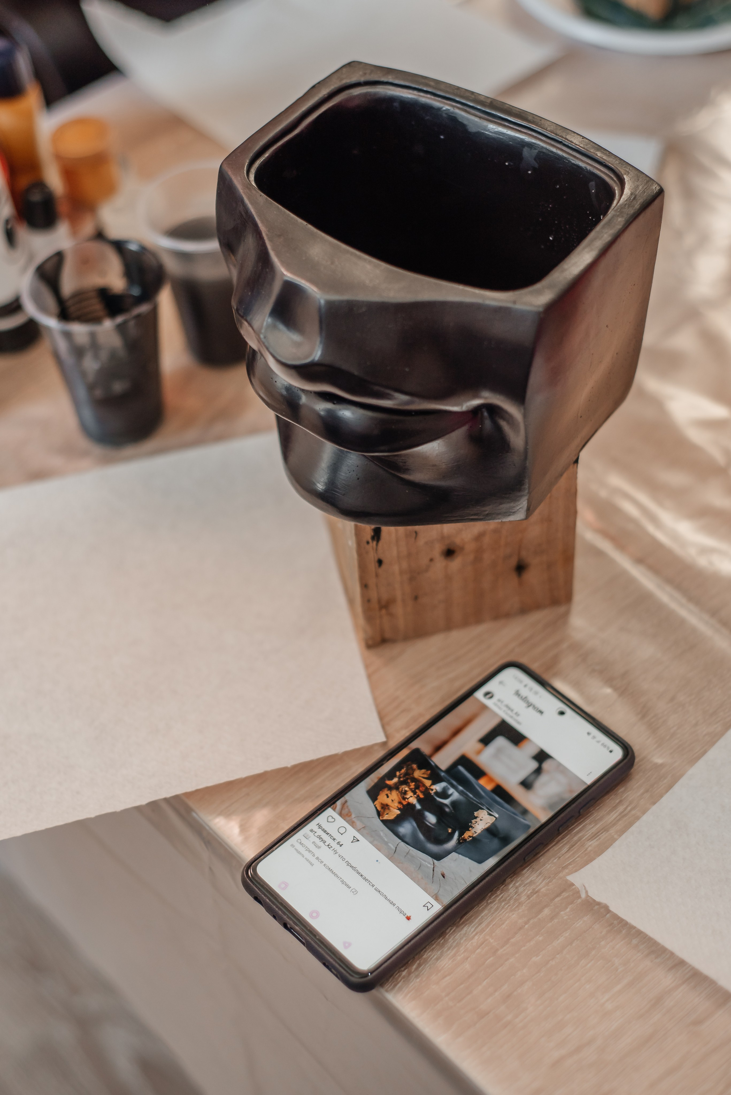 Роспись скульптур. Фотограф в Дзержинске Наташа Баева