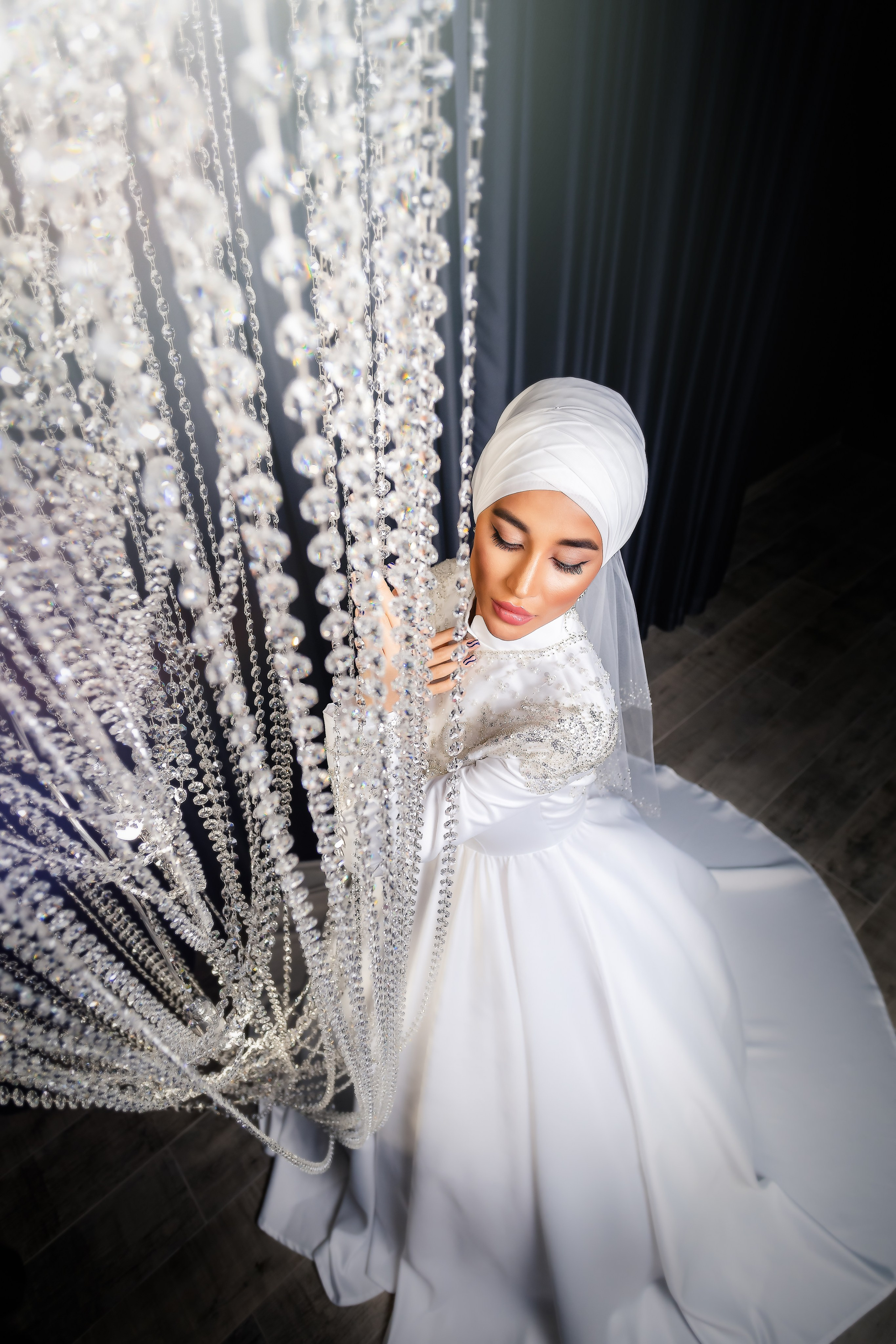 Фотосессия невесты в студии. Фотограф Ильхам Сибгатуллин Казань