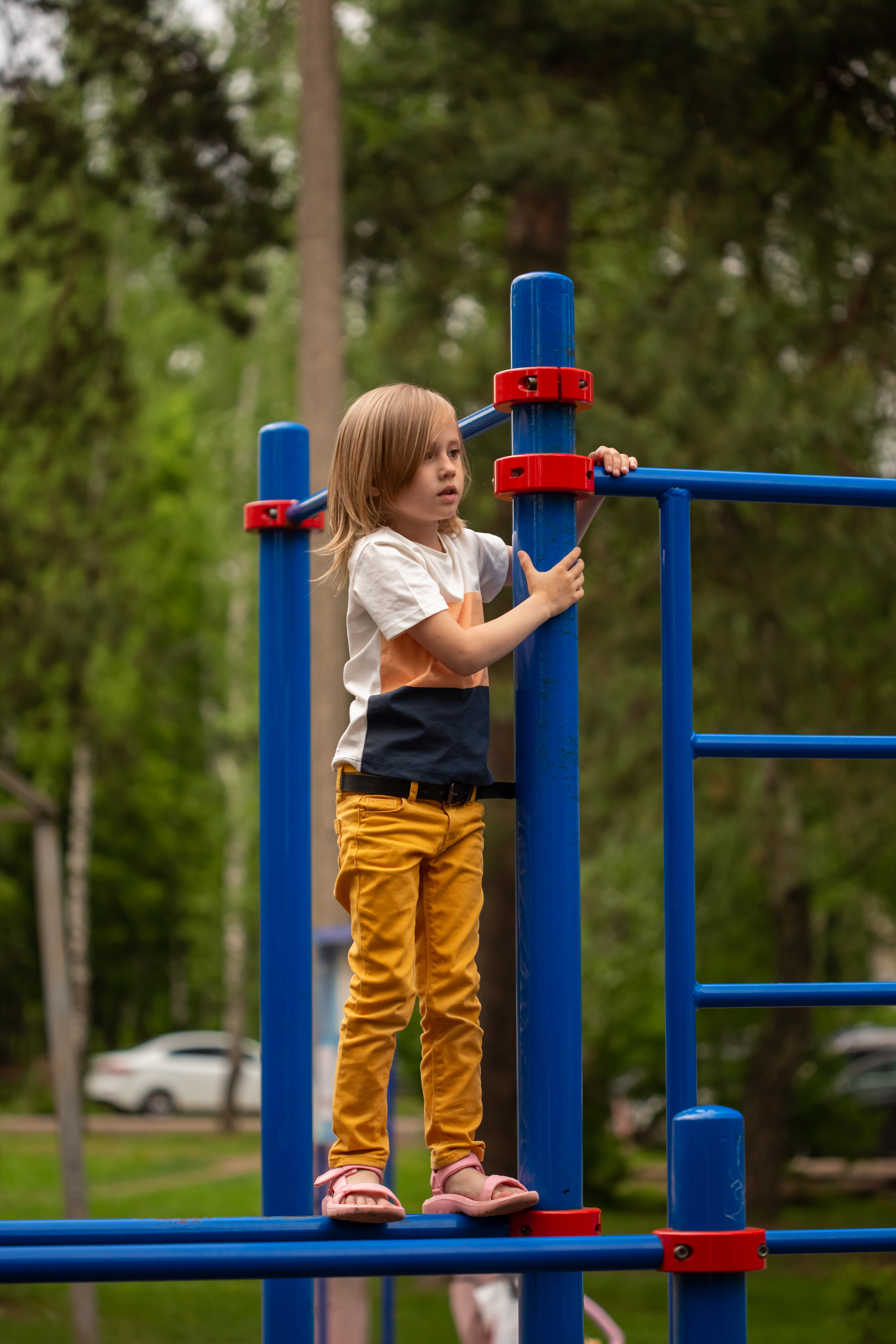 Детская фотосессия на улице. Галина Шарапова Детский и семейный фотограф Москва