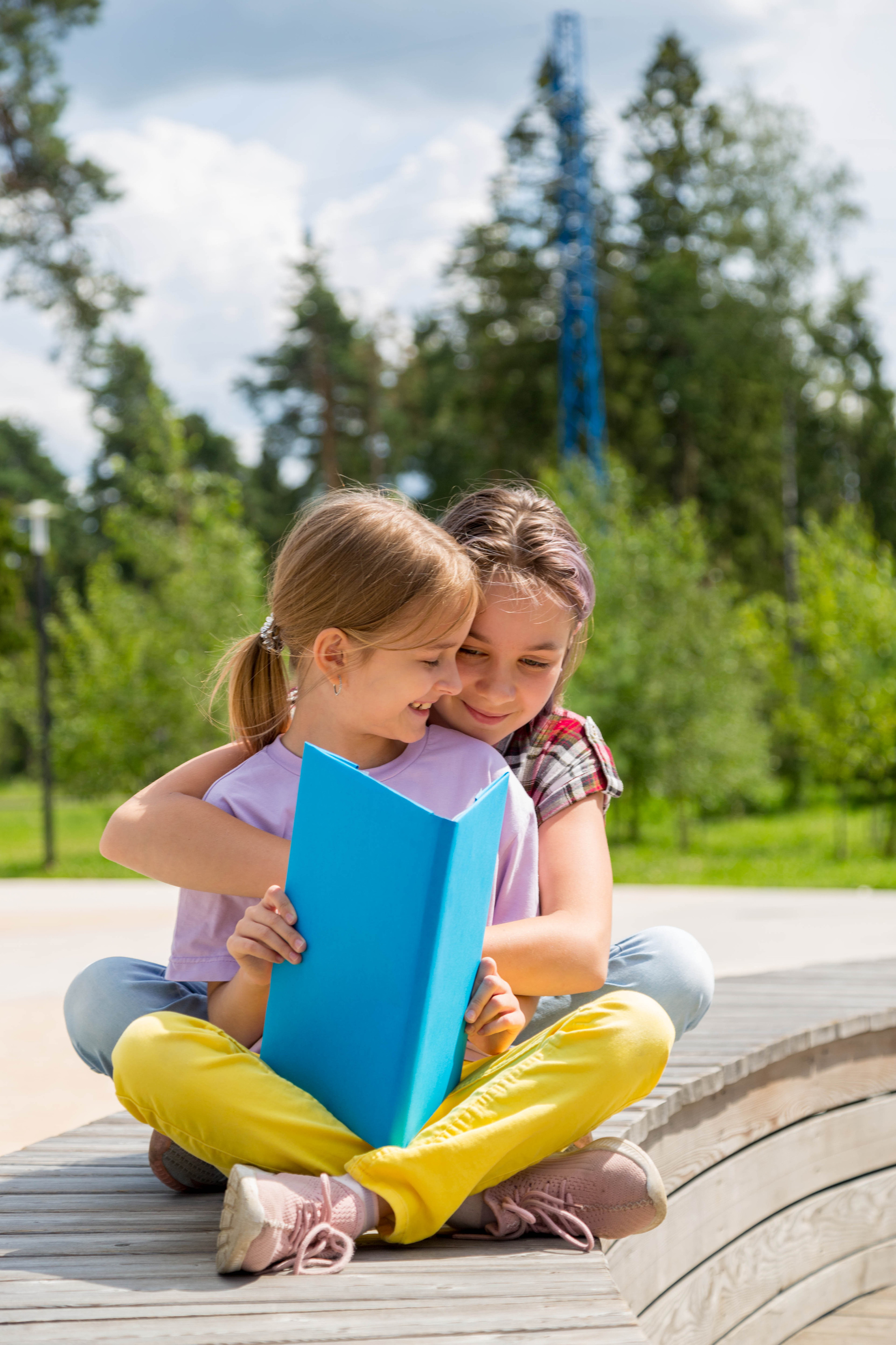 Детская фотосессия на улице. Галина Шарапова Детский и семейный фотограф Москва