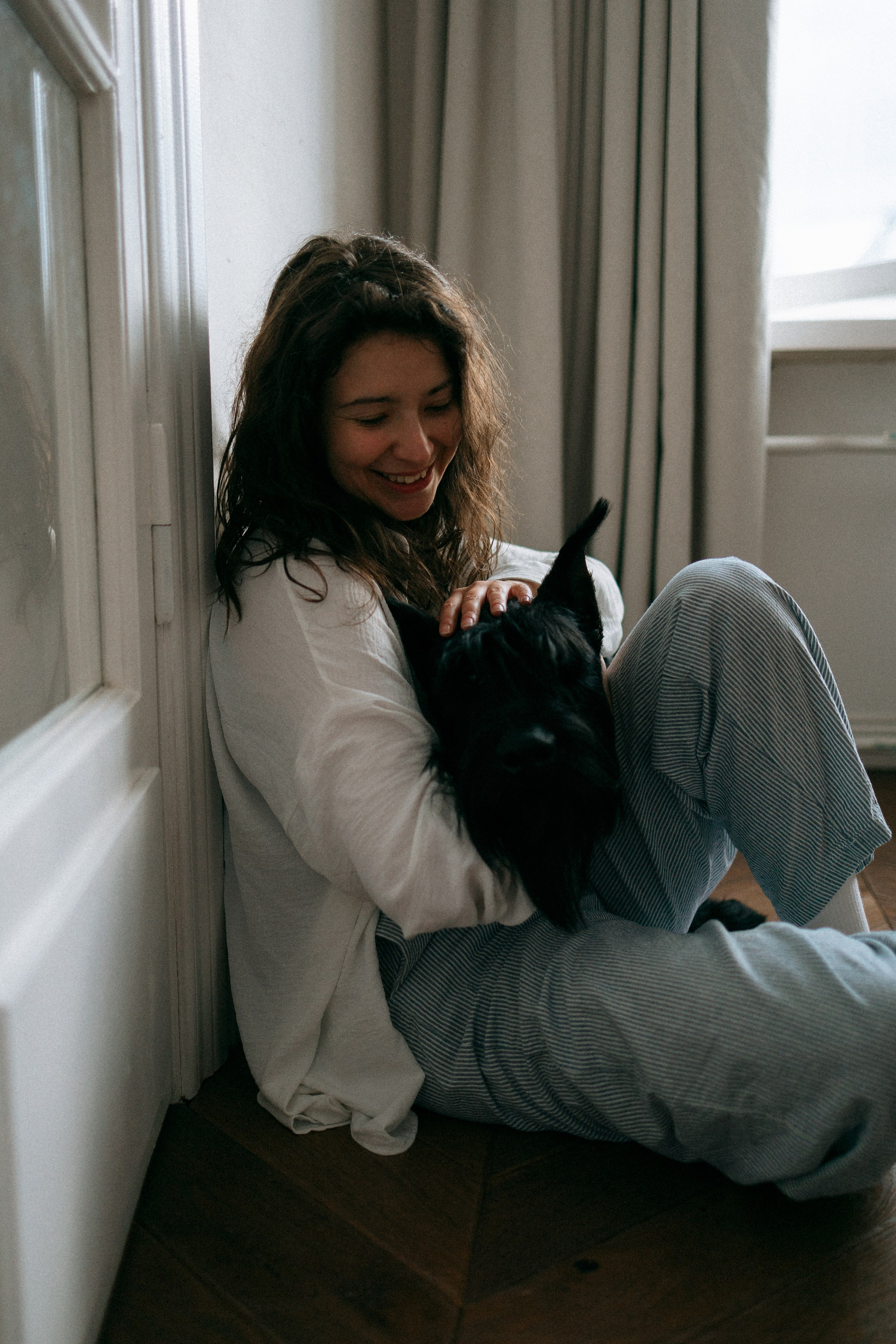 Умбра и Даша. Фотограф анималист Анастасия Пикей