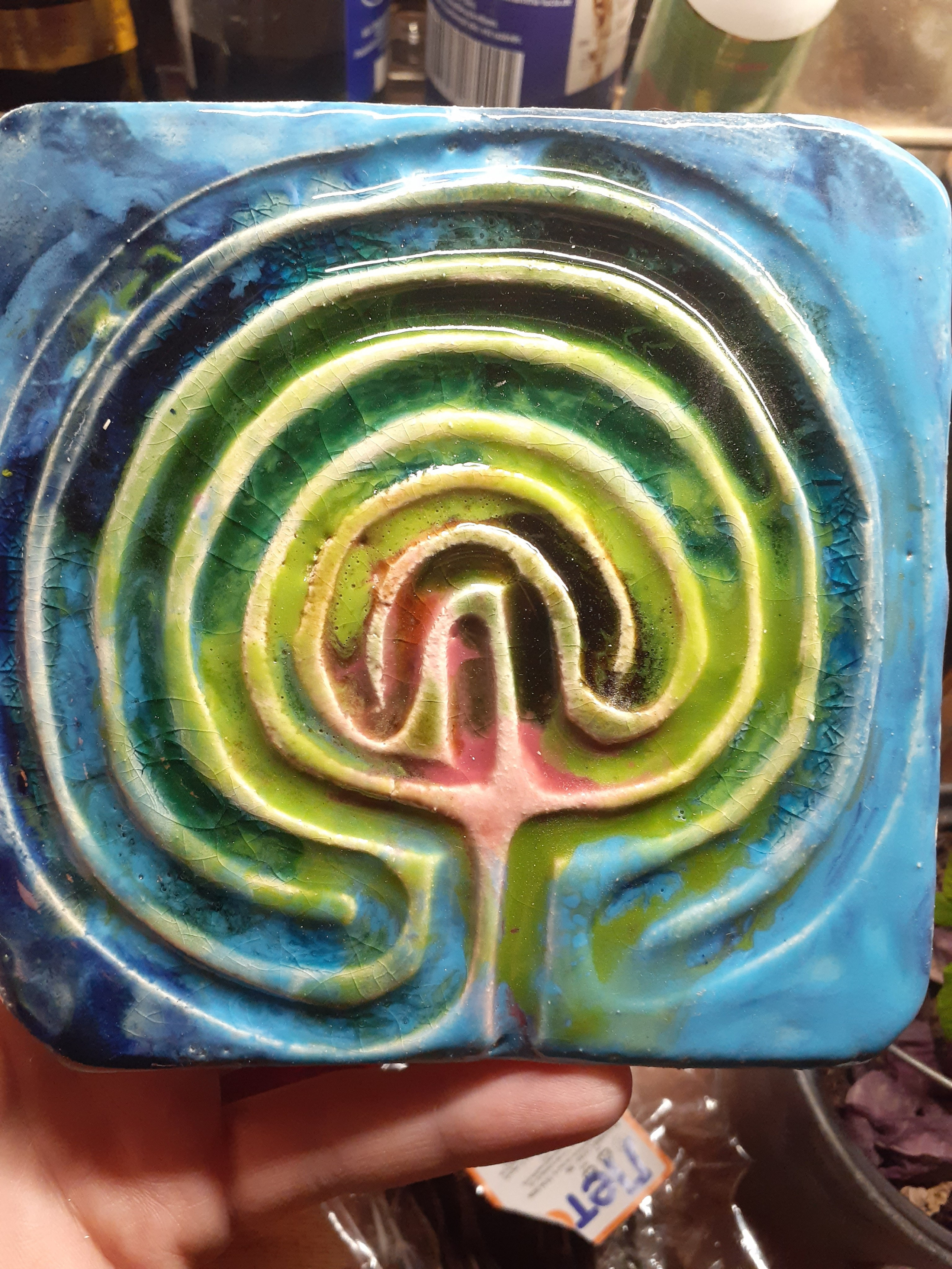 Наборы лабиринтов. Керамика с историей. Елена Рогалёва