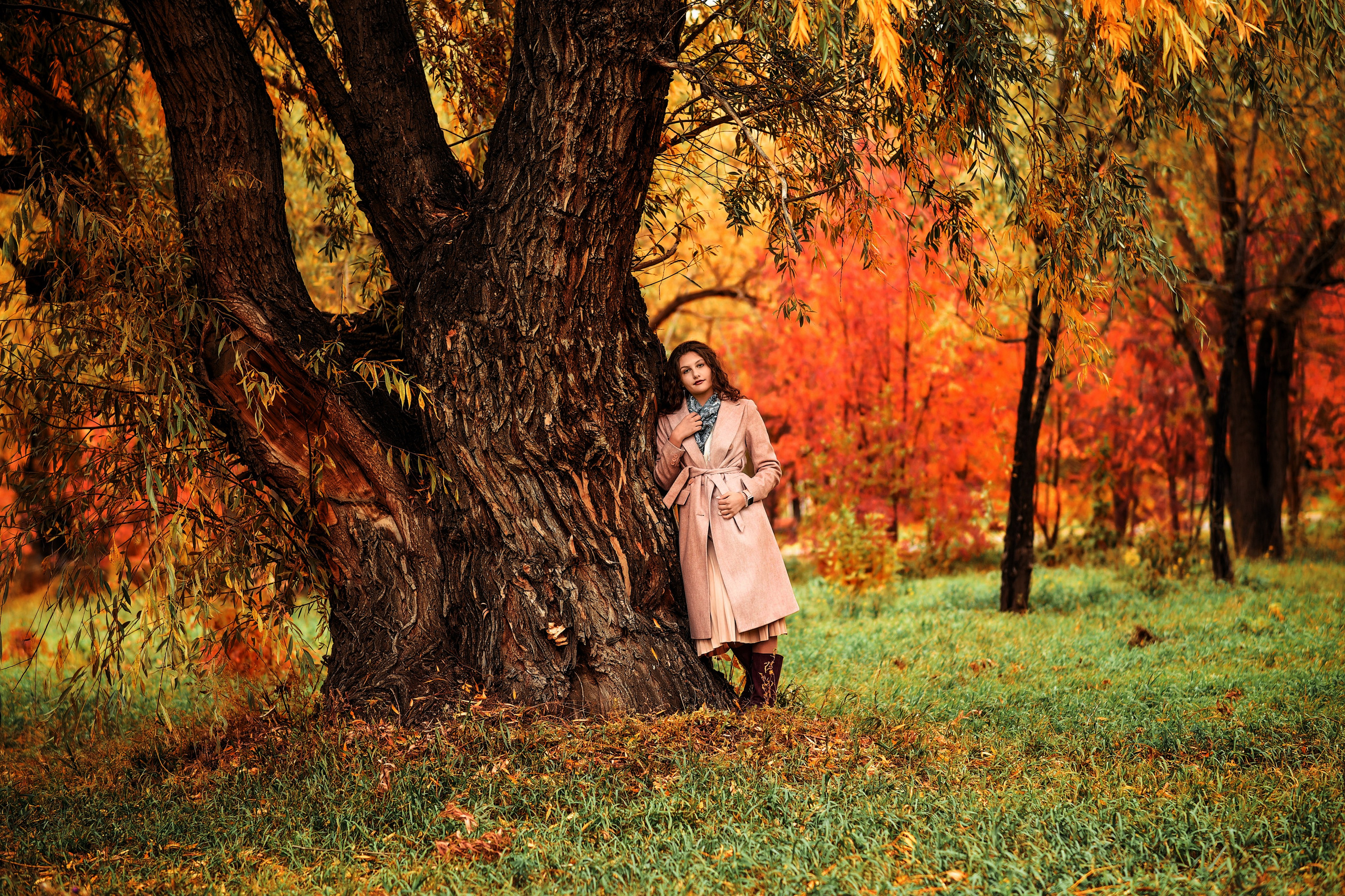 Осенняя прогулочная. Свадебный, семейный, детский, контент фотограф в Омске Максим Ильин