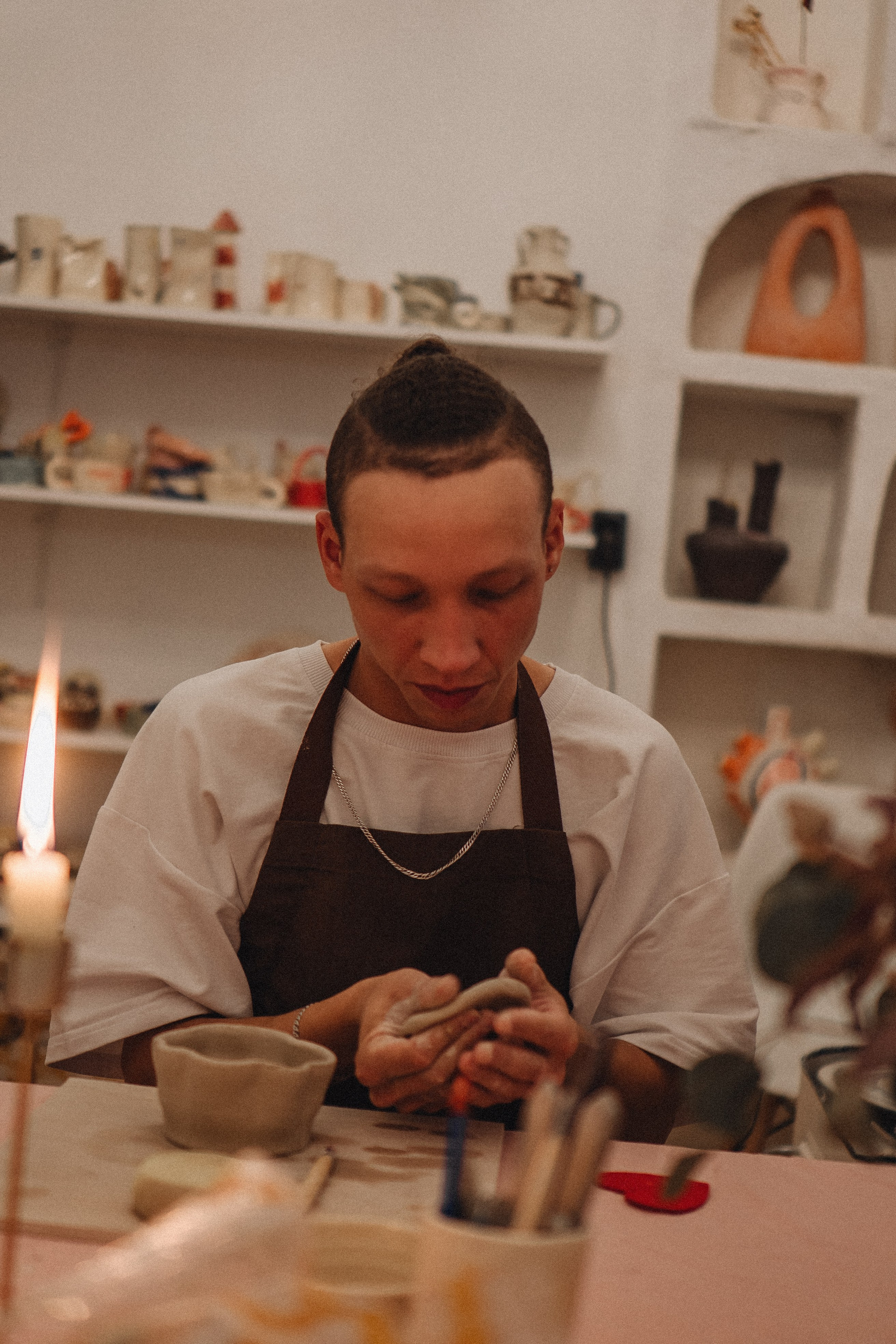 СВИДАНИЕ В ГОНЧАРНОЙ МАСТЕРСКОЙ. Профессиональный фотограф, Санкт-Петербург — Виктория Богомолова