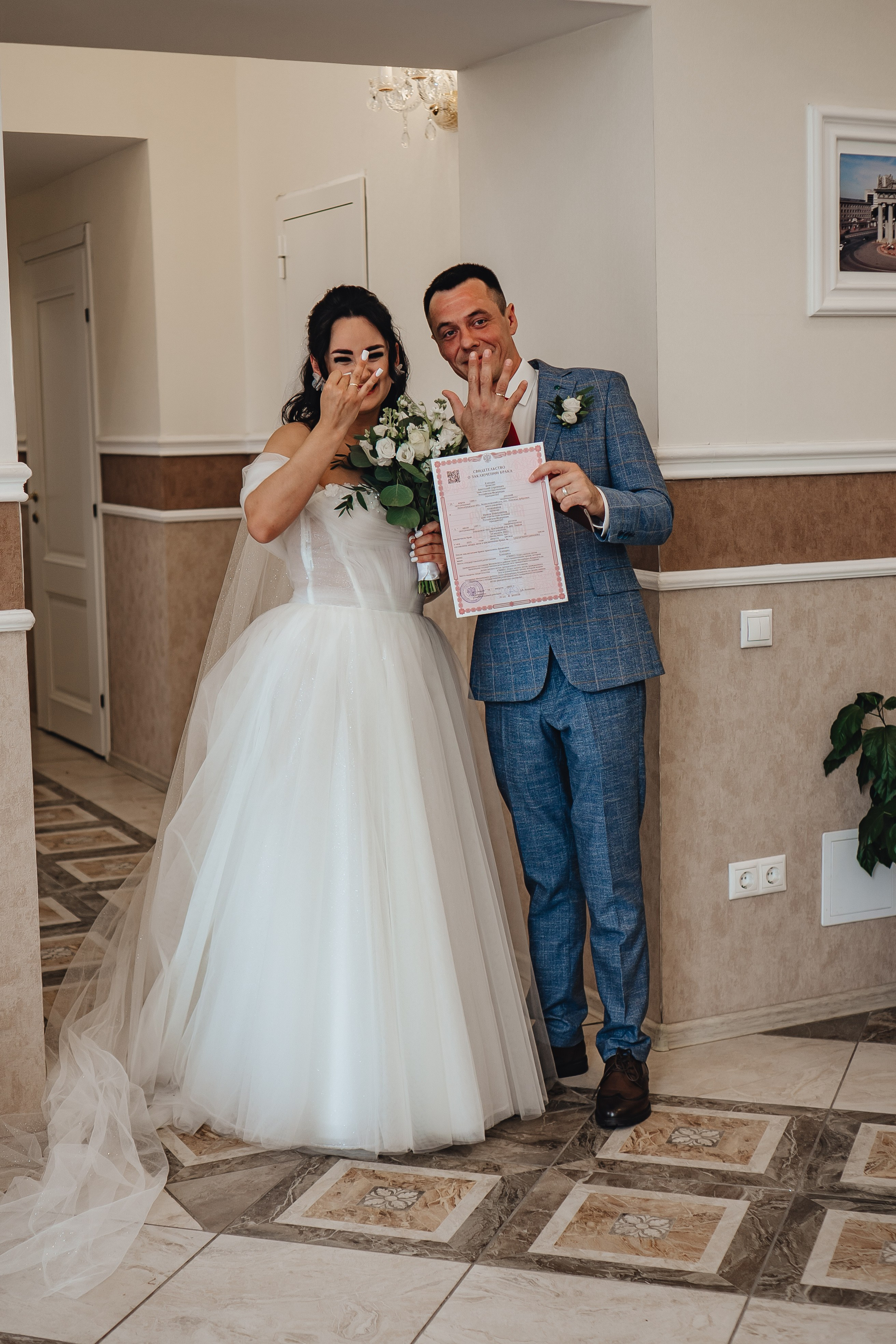 СВАДЕБНАЯ СЬЕМКА В ЗАГСЕ НА МОСКОВСКОМ ПРОСПЕКТЕ. Профессиональный фотограф, Санкт-Петербург — Виктория Богомолова