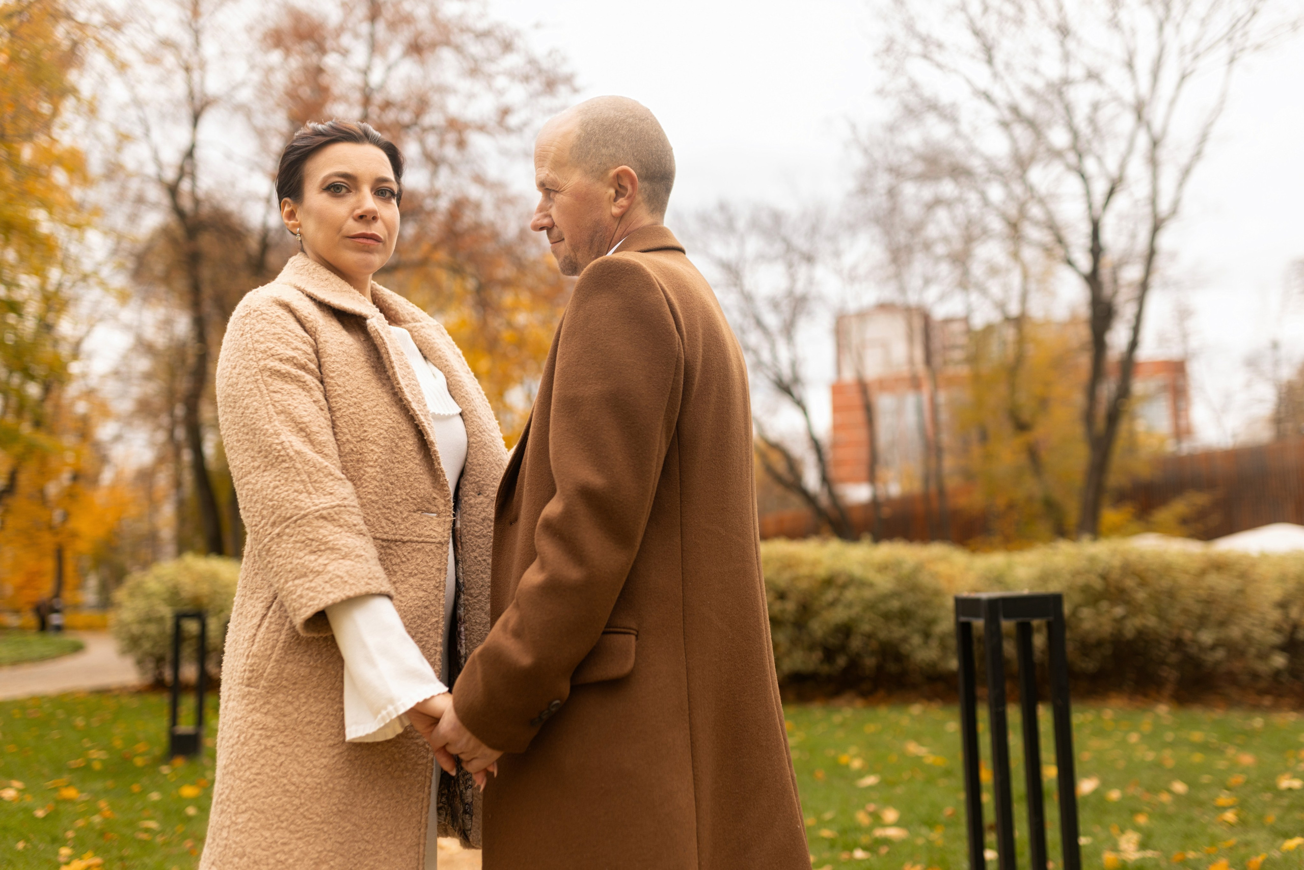 Алексей и Евгения. Свадебная прогулка в позднем октябре. Дмитрий Шульгин, портретный фотограф в Воронеже