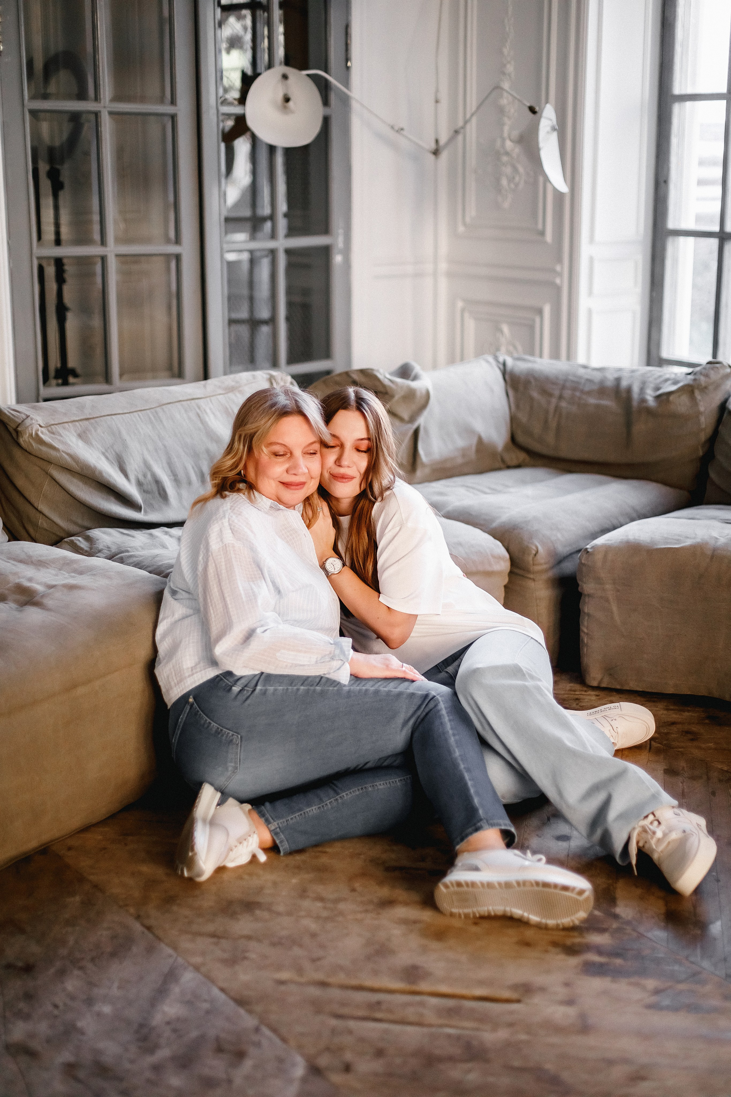 Виолетта и родители. Фотограф в Москве Базанова Дарья