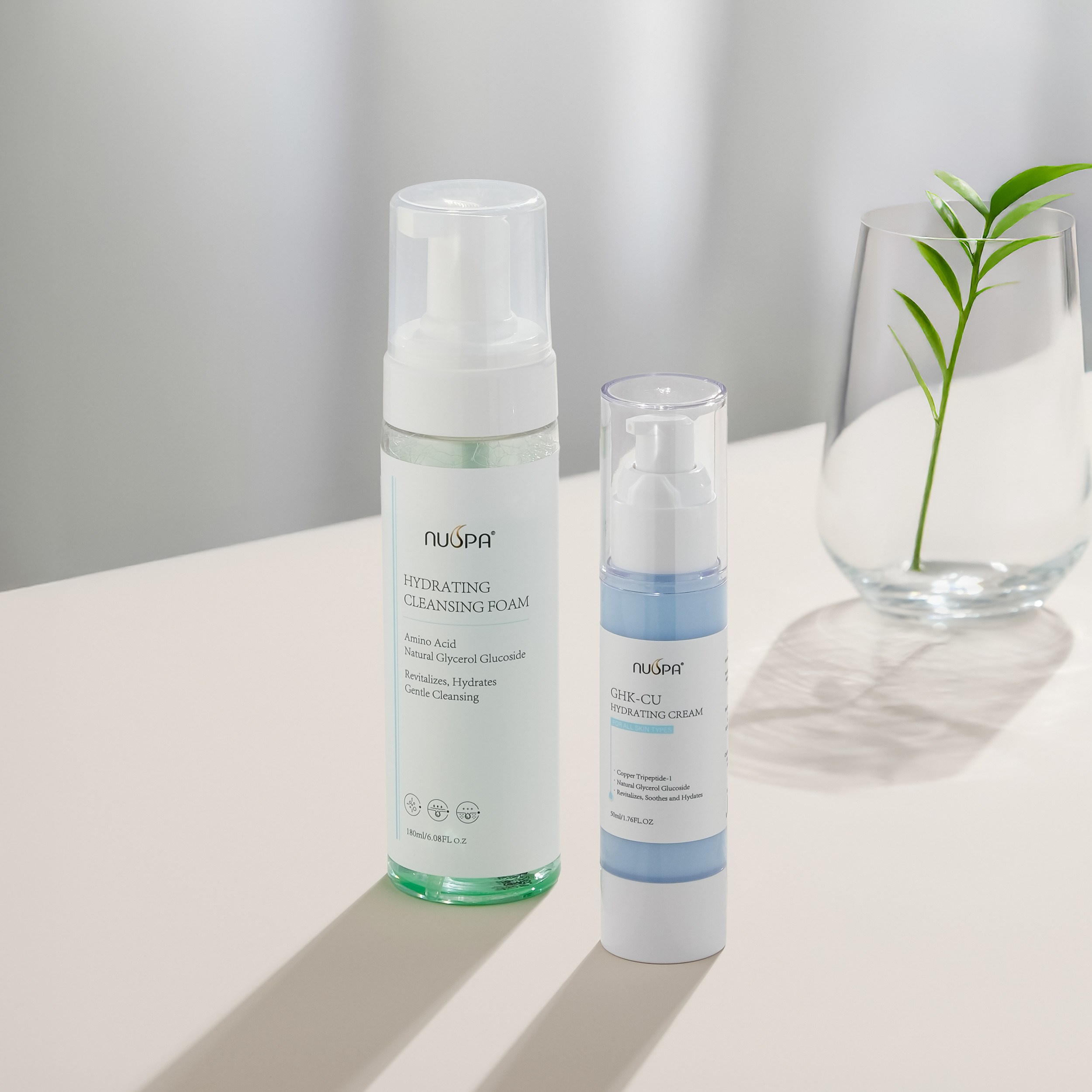 Косметика Nuspa. Предметный фотограф, инфографика и видео в Санкт-Петербурге