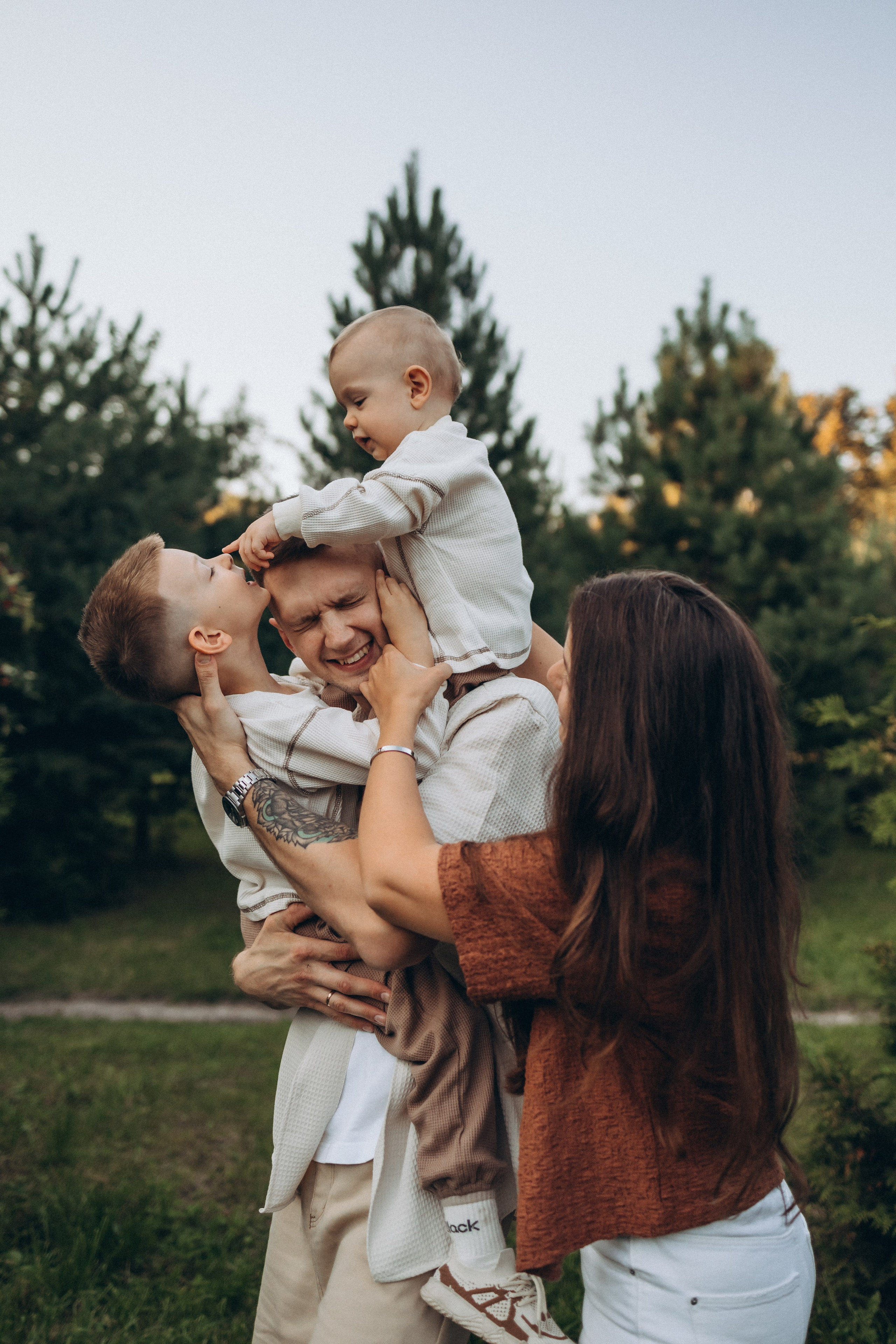 Марина, Семён, Арсений, Артём. Фотограф Нижний Новгород