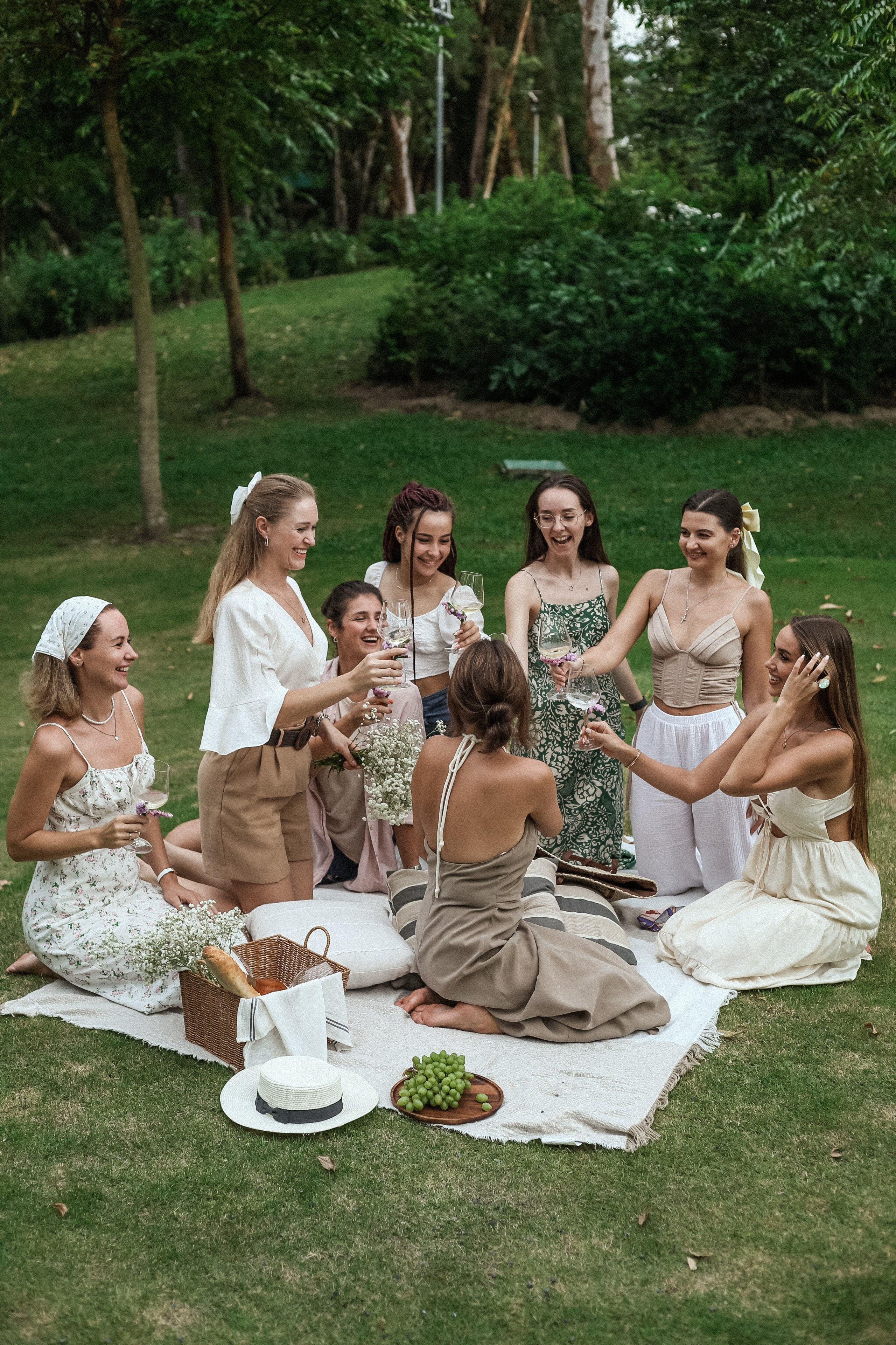 Винный Девичник в стиле Прованс. Фотограф и видеограф Анна Домашенко