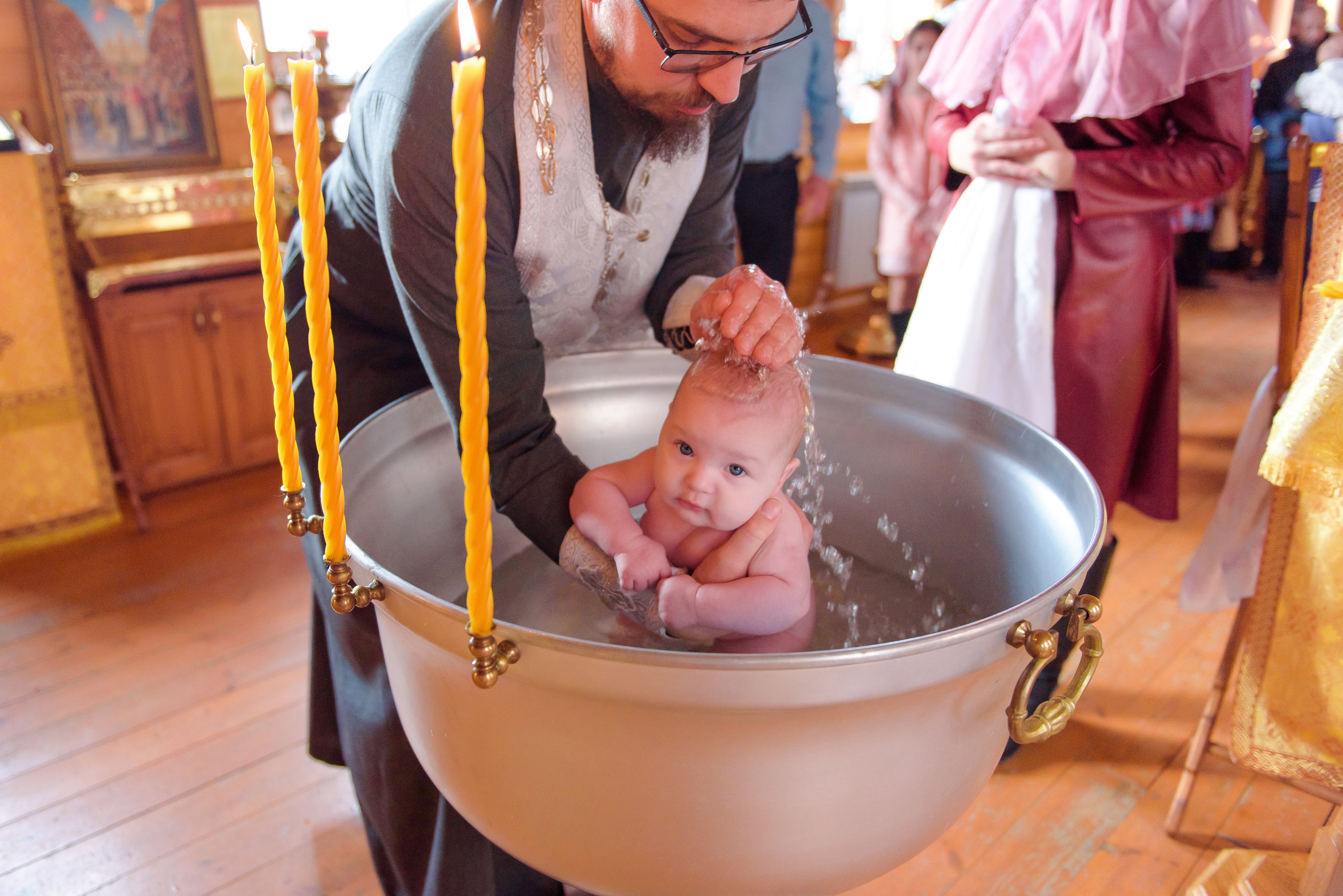 Крещение Ульяны. Свадебный и семейный фотограф в Москве Юлия Винник
