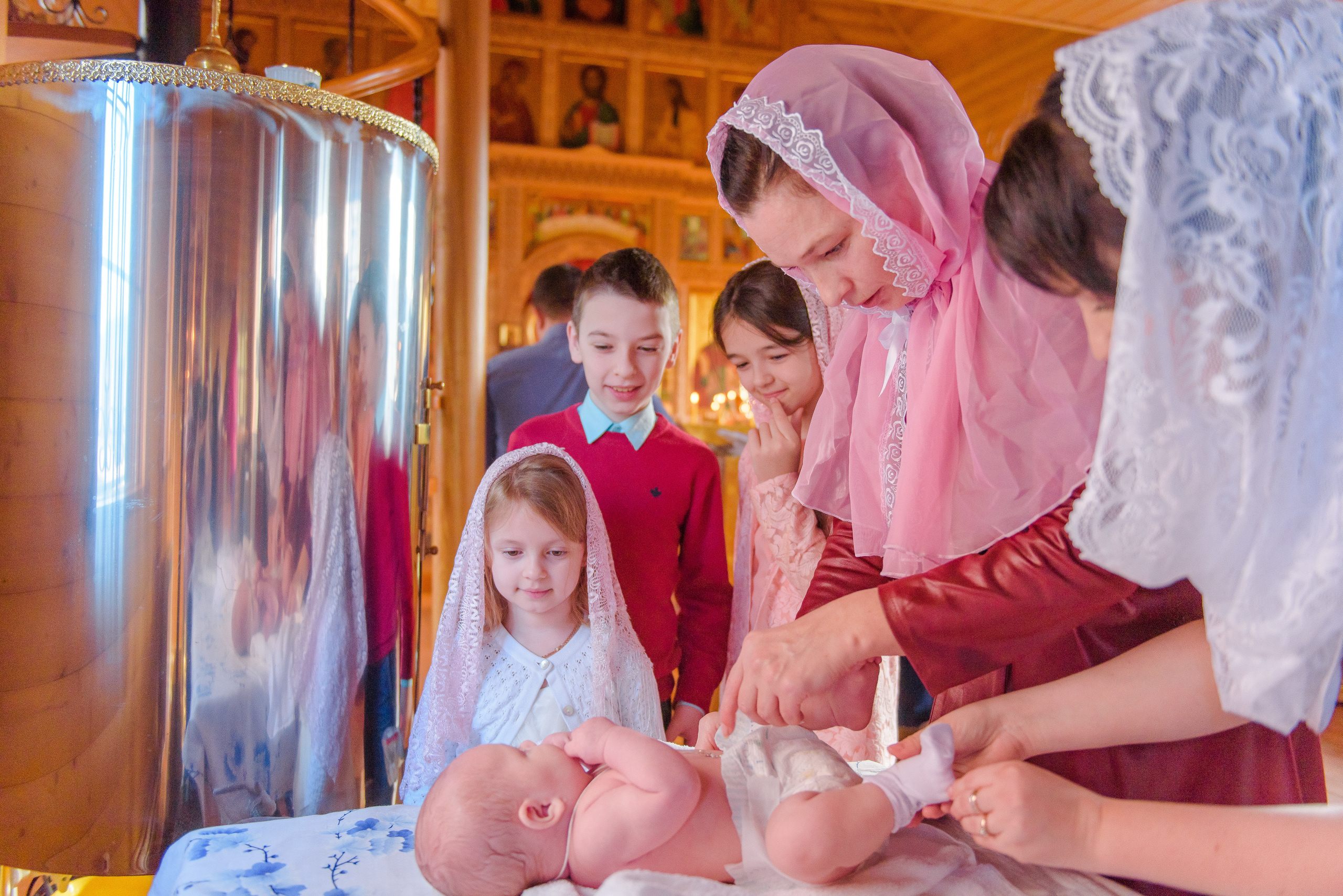 Крещение Ульяны. Свадебный и семейный фотограф в Москве Юлия Винник
