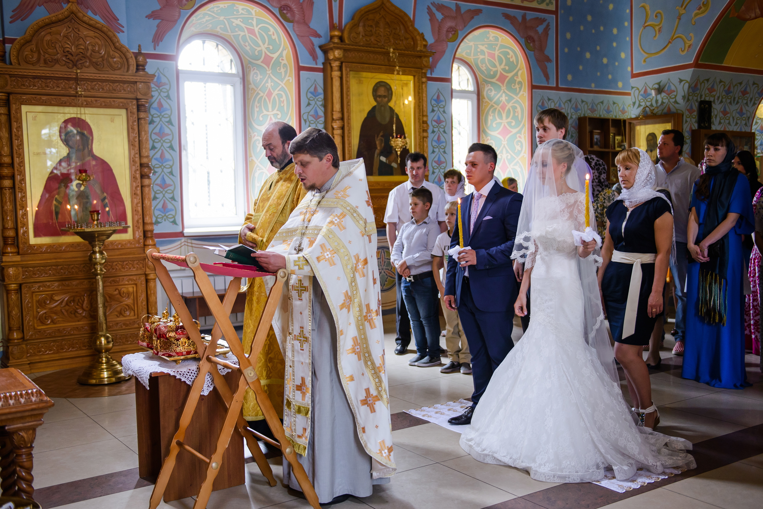 Венчание Артура и Елены. Свадебный и семейный фотограф в Москве Юлия Винник