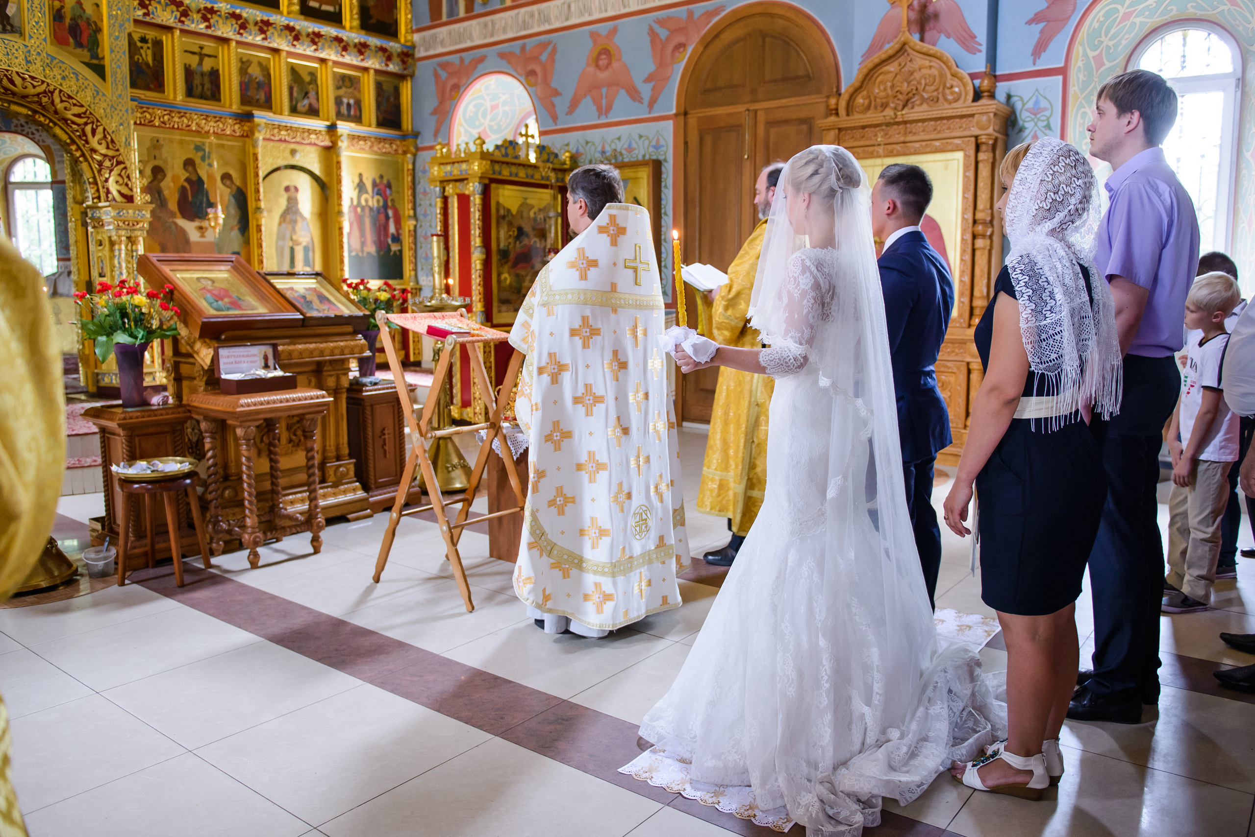 Венчание Артура и Елены. Свадебный и семейный фотограф в Москве Юлия Винник