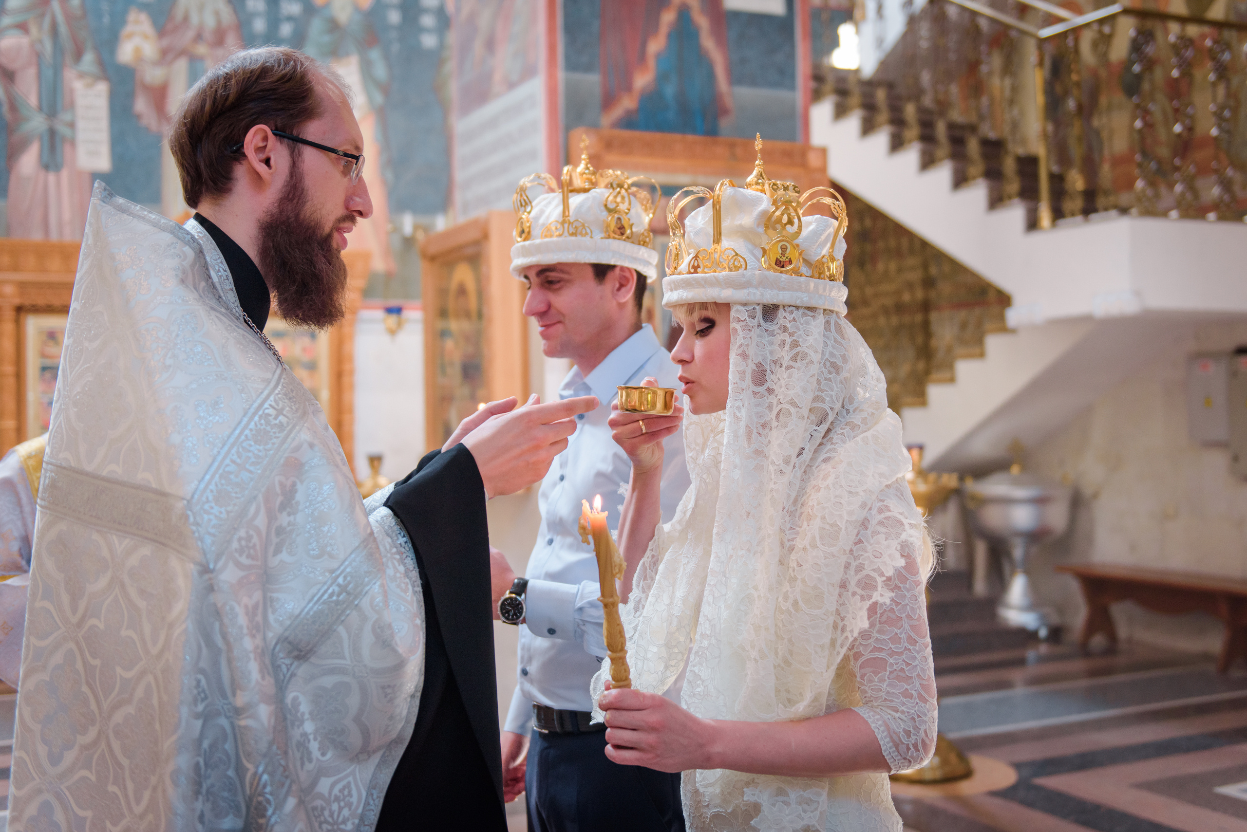 Венчание Александра и Анны. Свадебный и семейный фотограф в Москве Юлия Винник