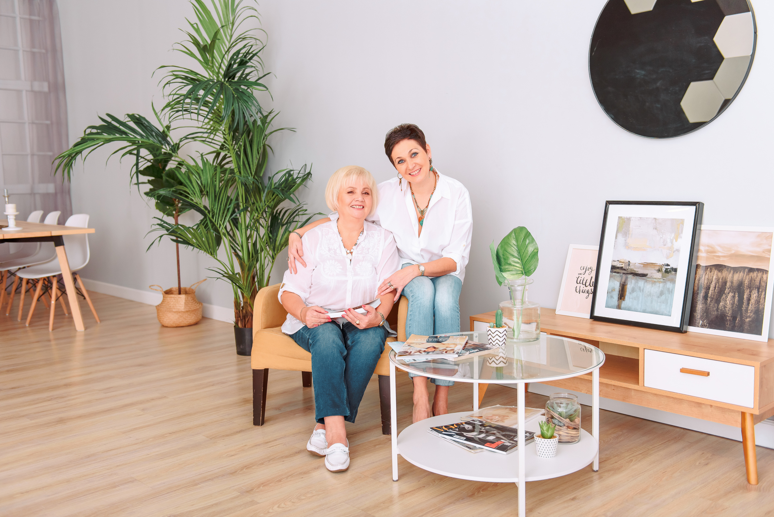 Ирина с любимой мамой фотостудия PROSTYLE. Свадебный и семейный фотограф в Москве Юлия Винник