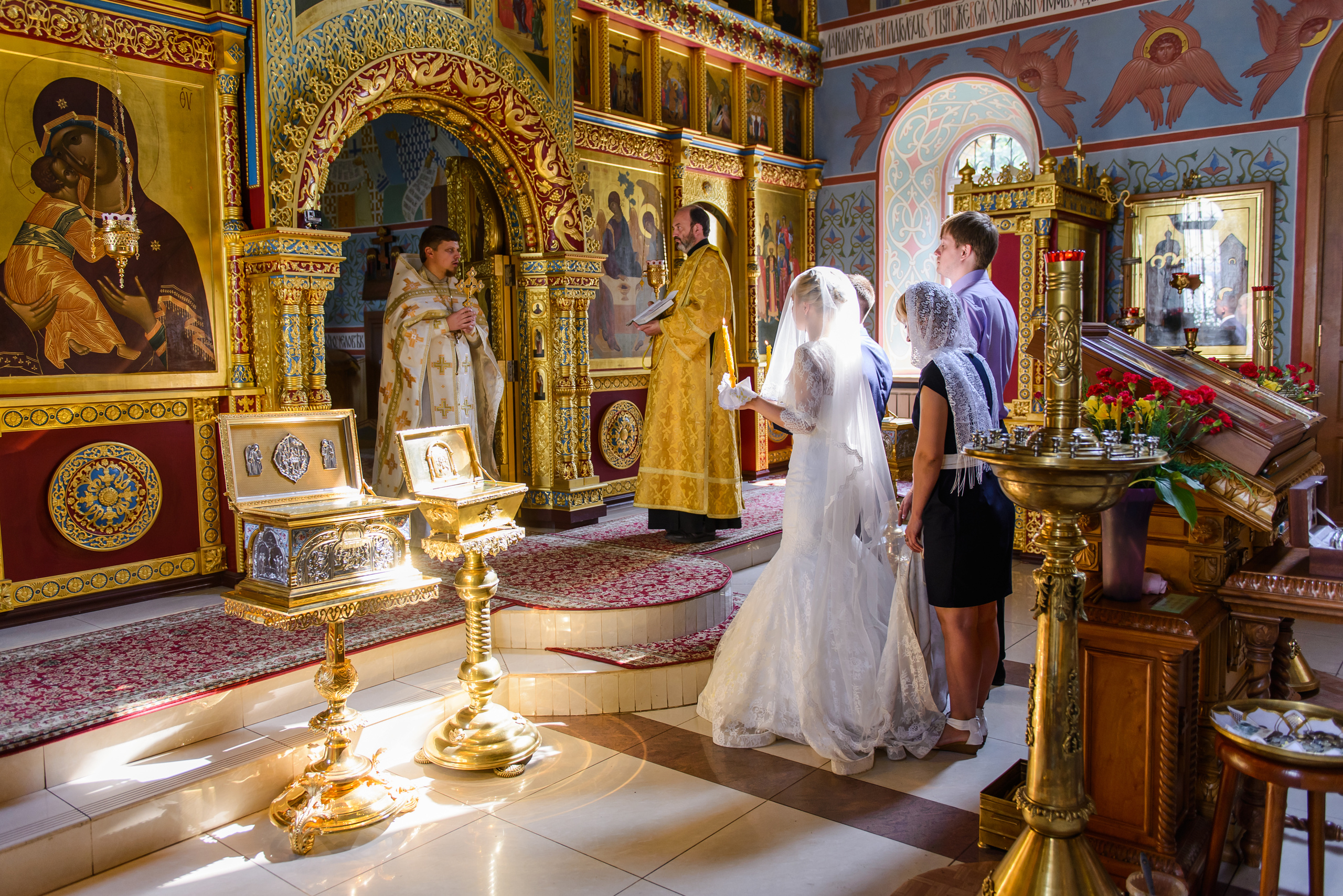 Венчание Артура и Елены. Свадебный и семейный фотограф в Москве Юлия Винник