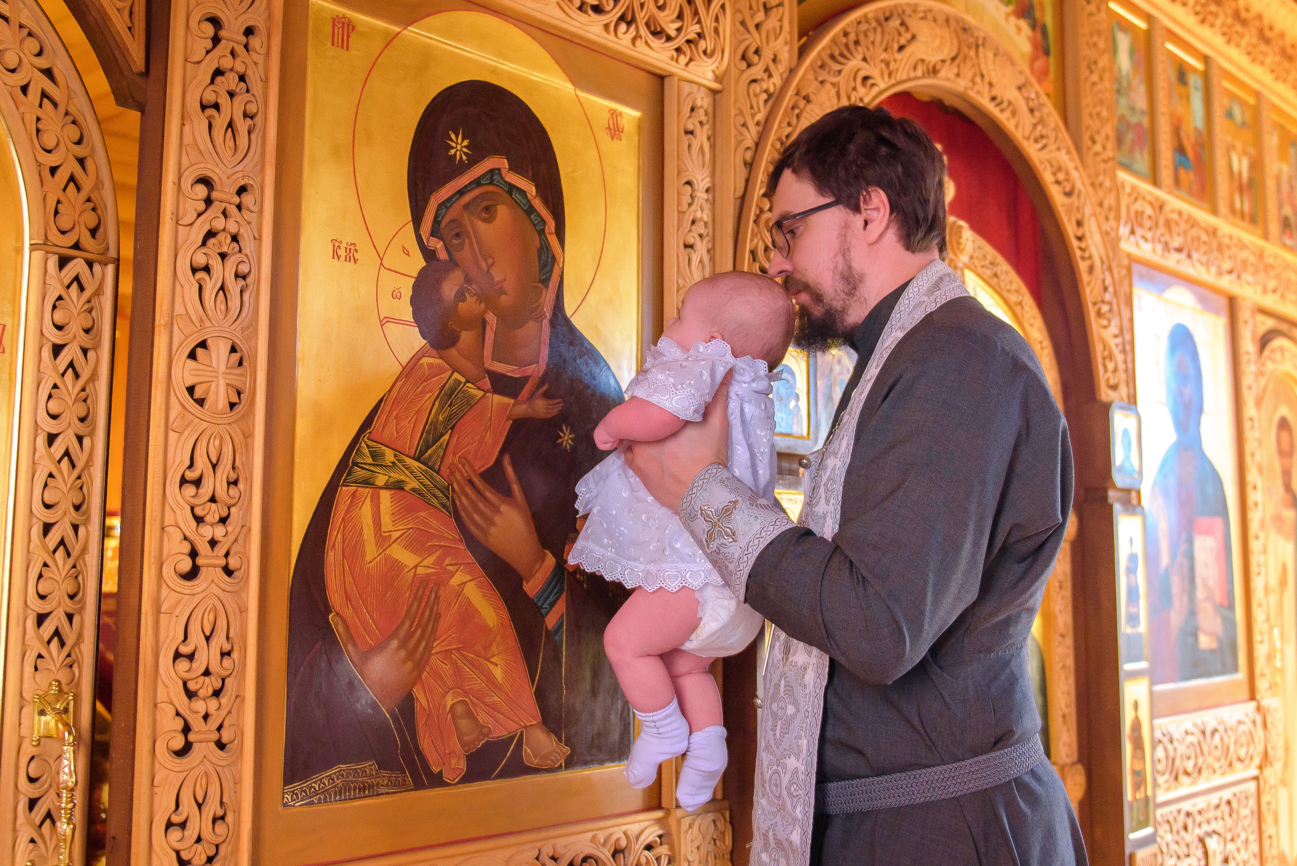 Крещение Ульяны. Свадебный и семейный фотограф в Москве Юлия Винник