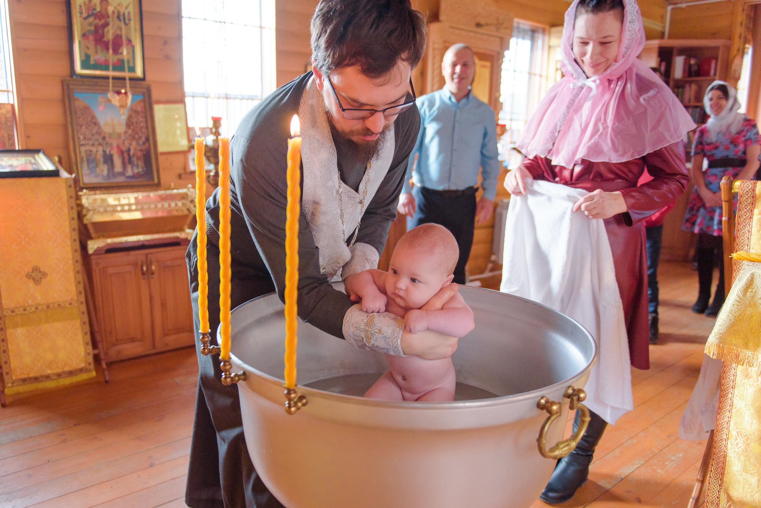 Крещение Ульяны. Свадебный и семейный фотограф в Москве Юлия Винник