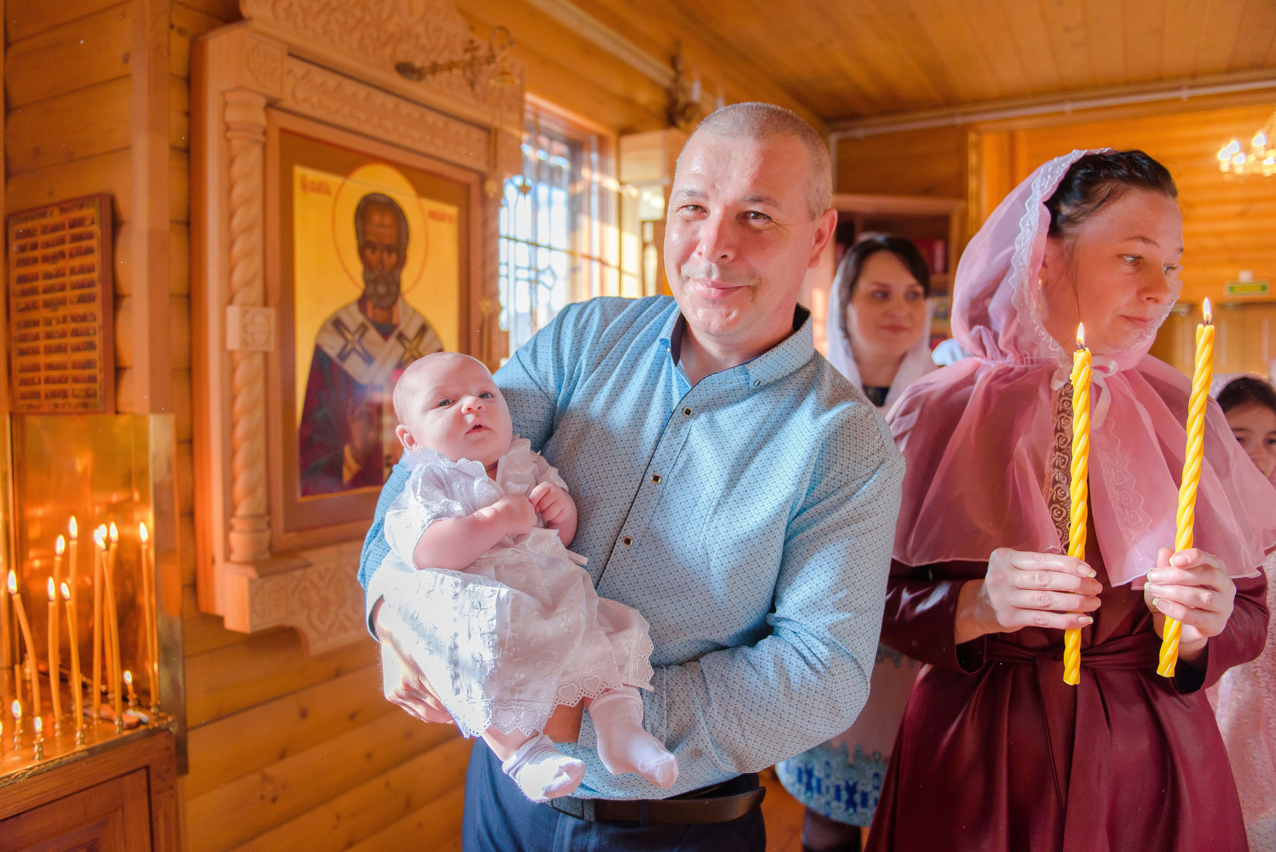 Крещение Ульяны. Свадебный и семейный фотограф в Москве Юлия Винник
