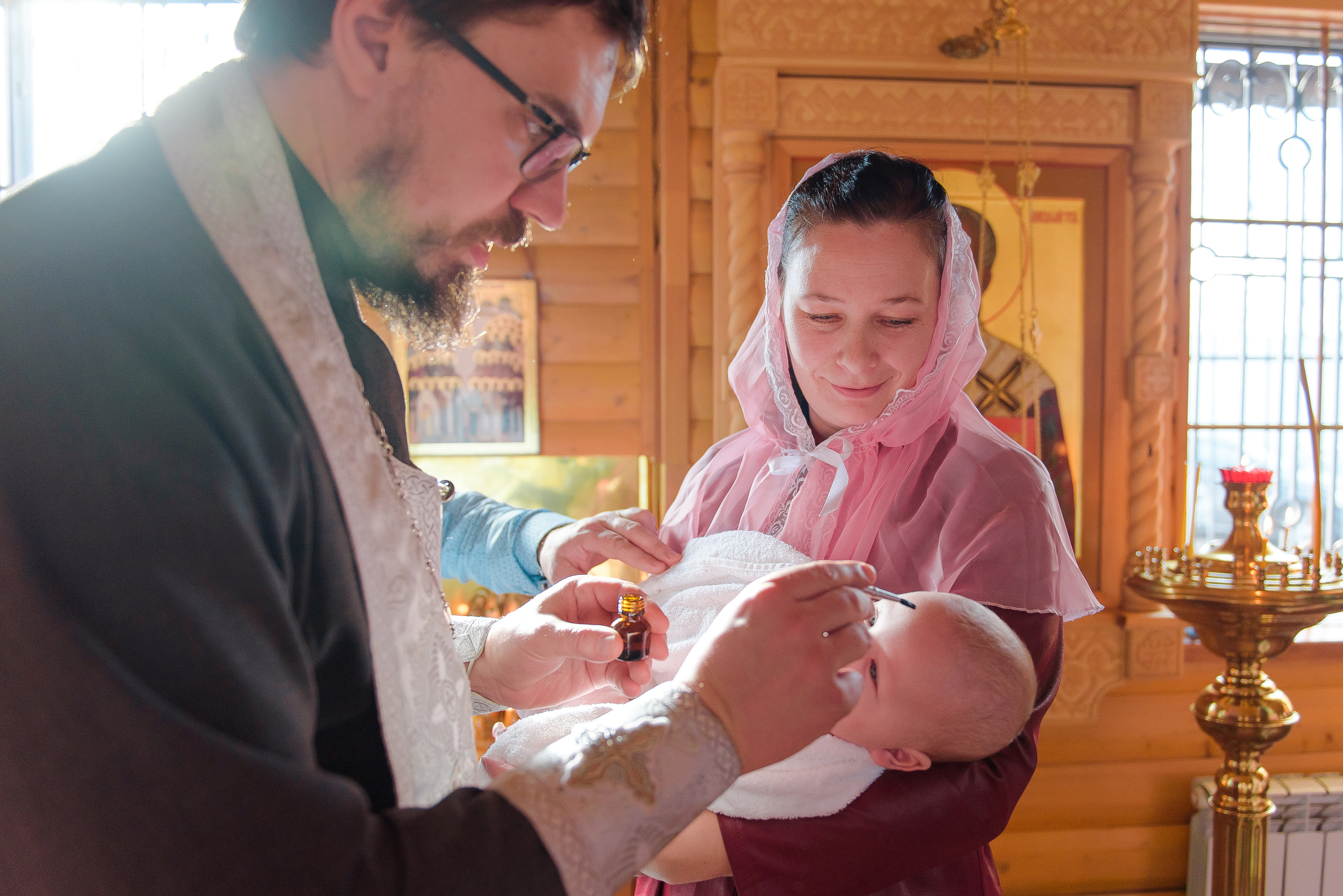 Крещение Ульяны. Свадебный и семейный фотограф в Москве Юлия Винник
