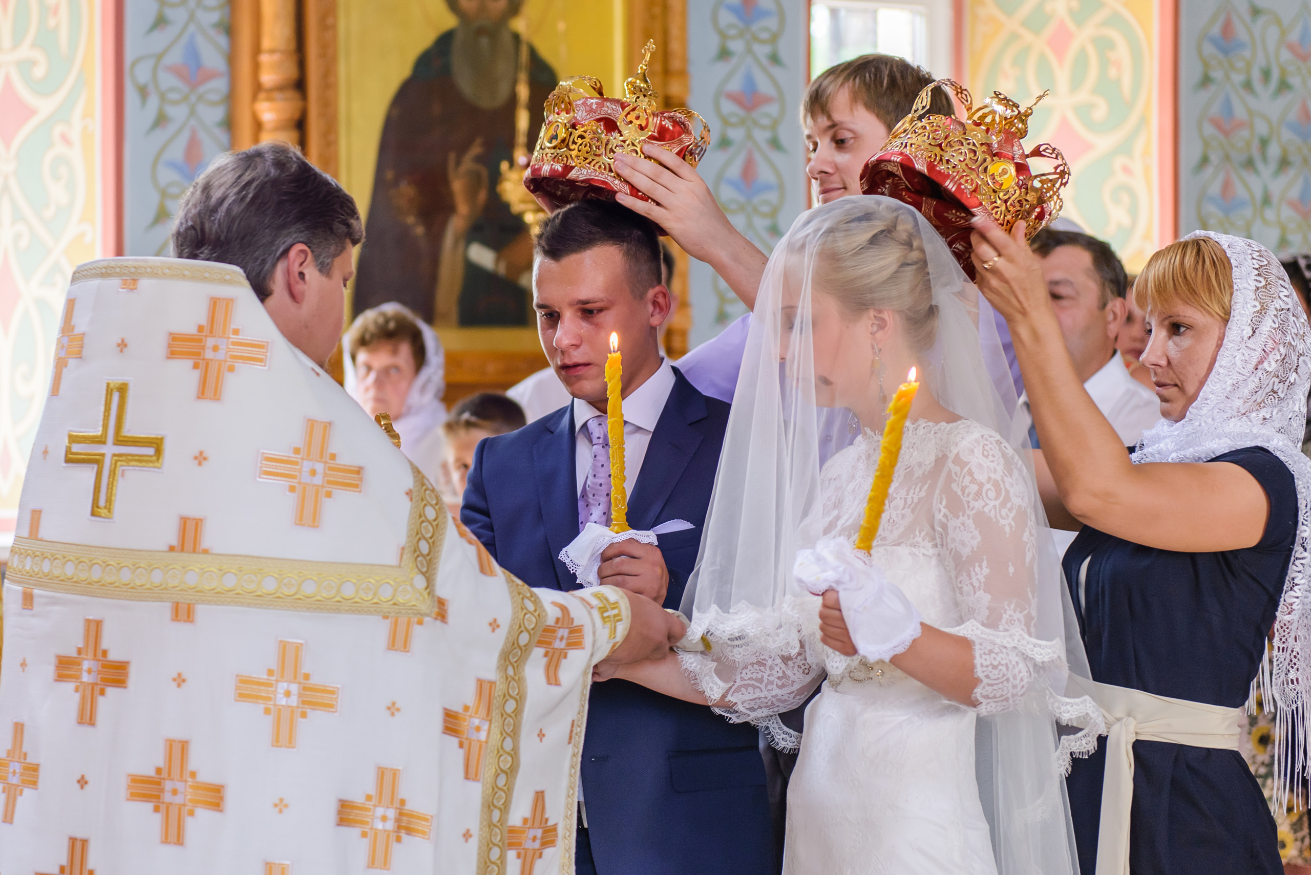 Венчание Артура и Елены. Свадебный и семейный фотограф в Москве Юлия Винник