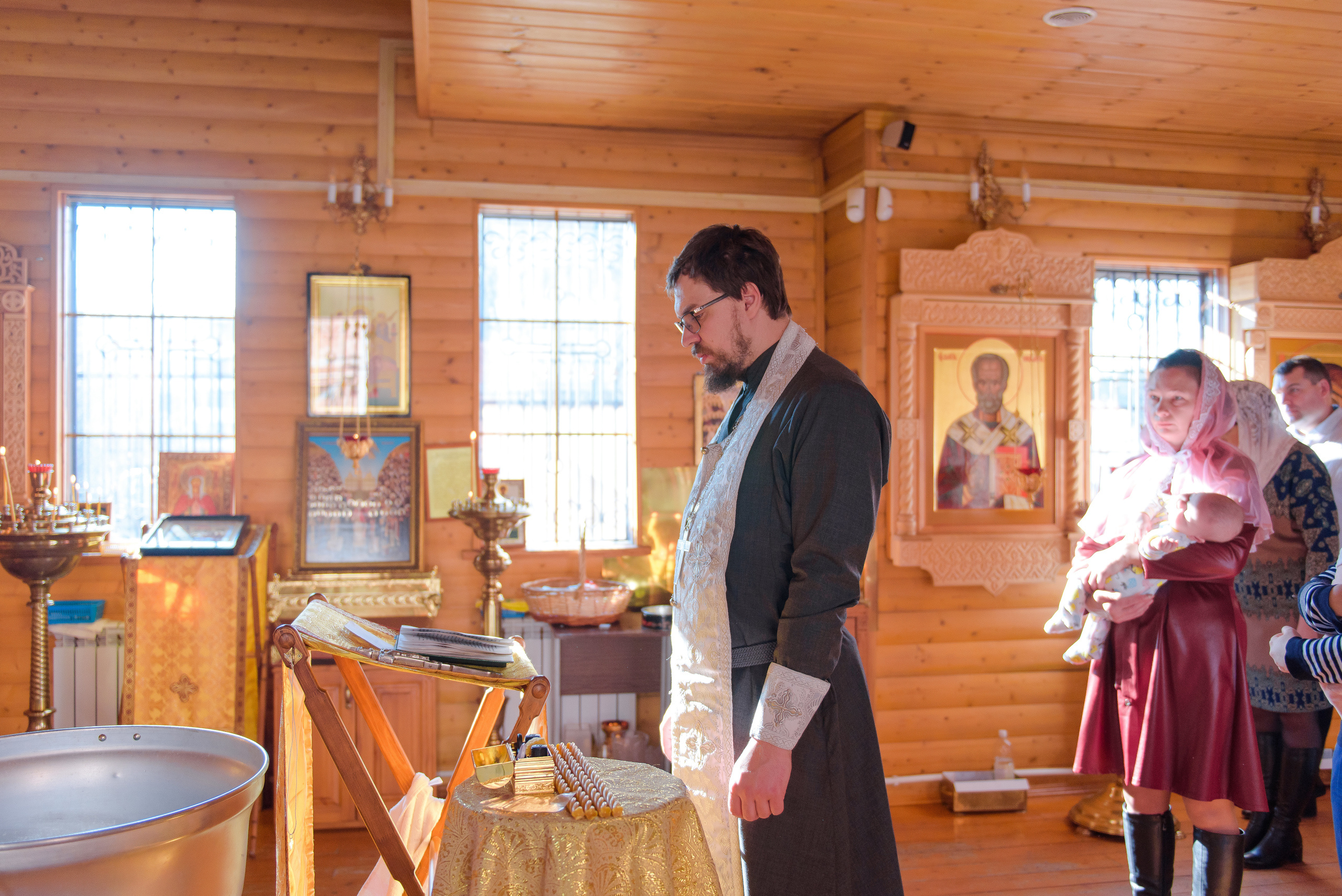 Крещение Ульяны. Свадебный и семейный фотограф в Москве Юлия Винник