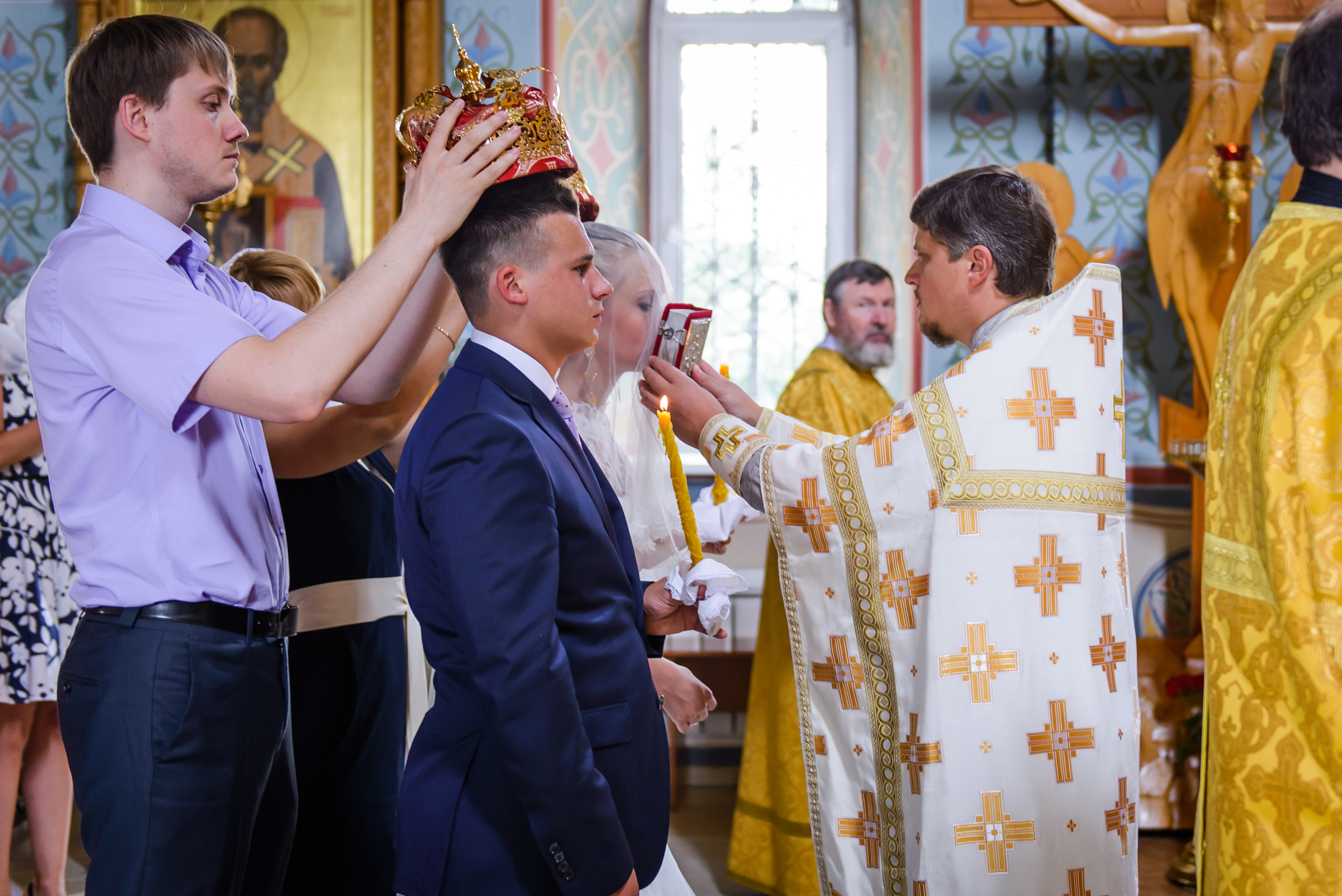 Венчание Артура и Елены. Свадебный и семейный фотограф в Москве Юлия Винник