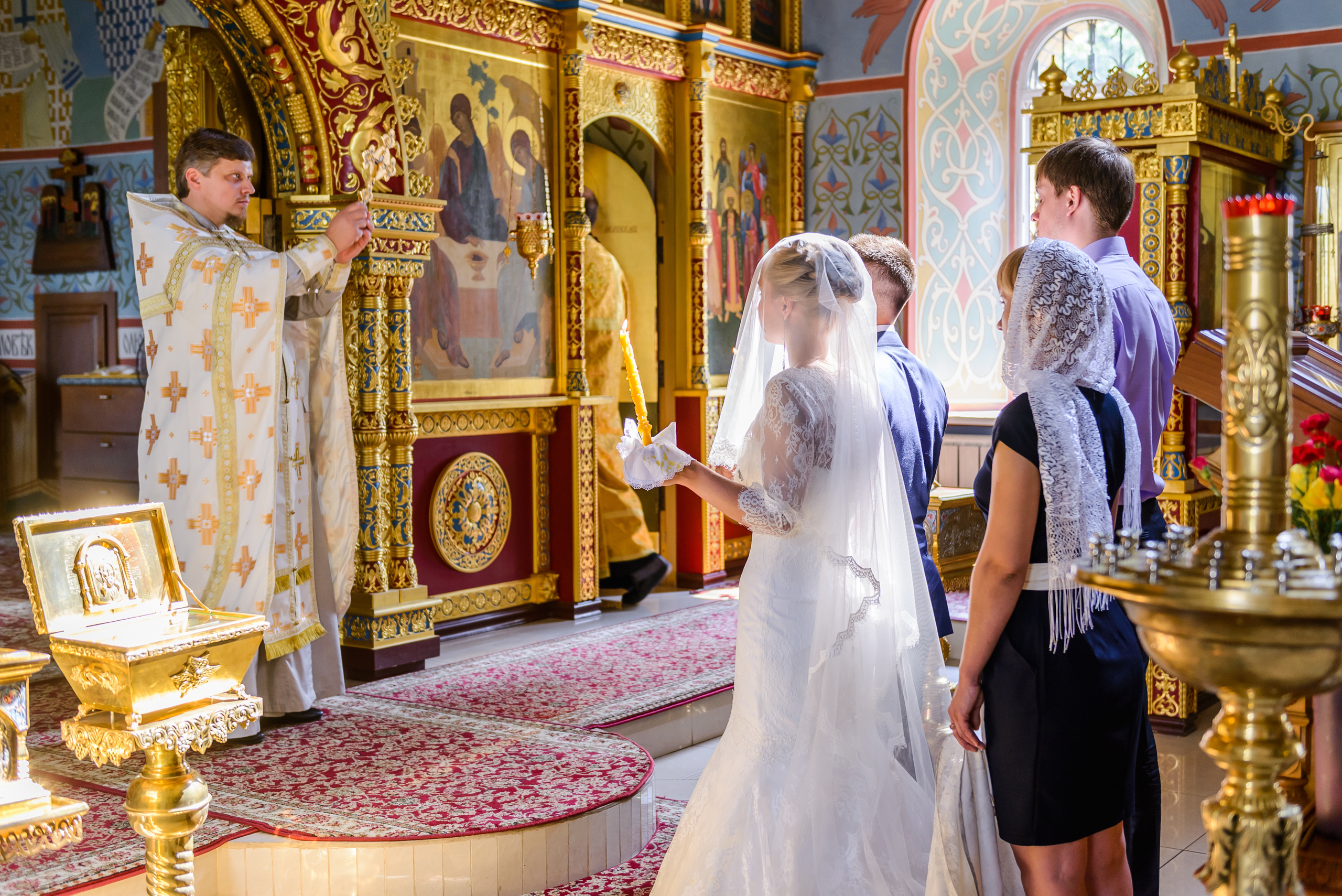 Венчание Артура и Елены. Свадебный и семейный фотограф в Москве Юлия Винник