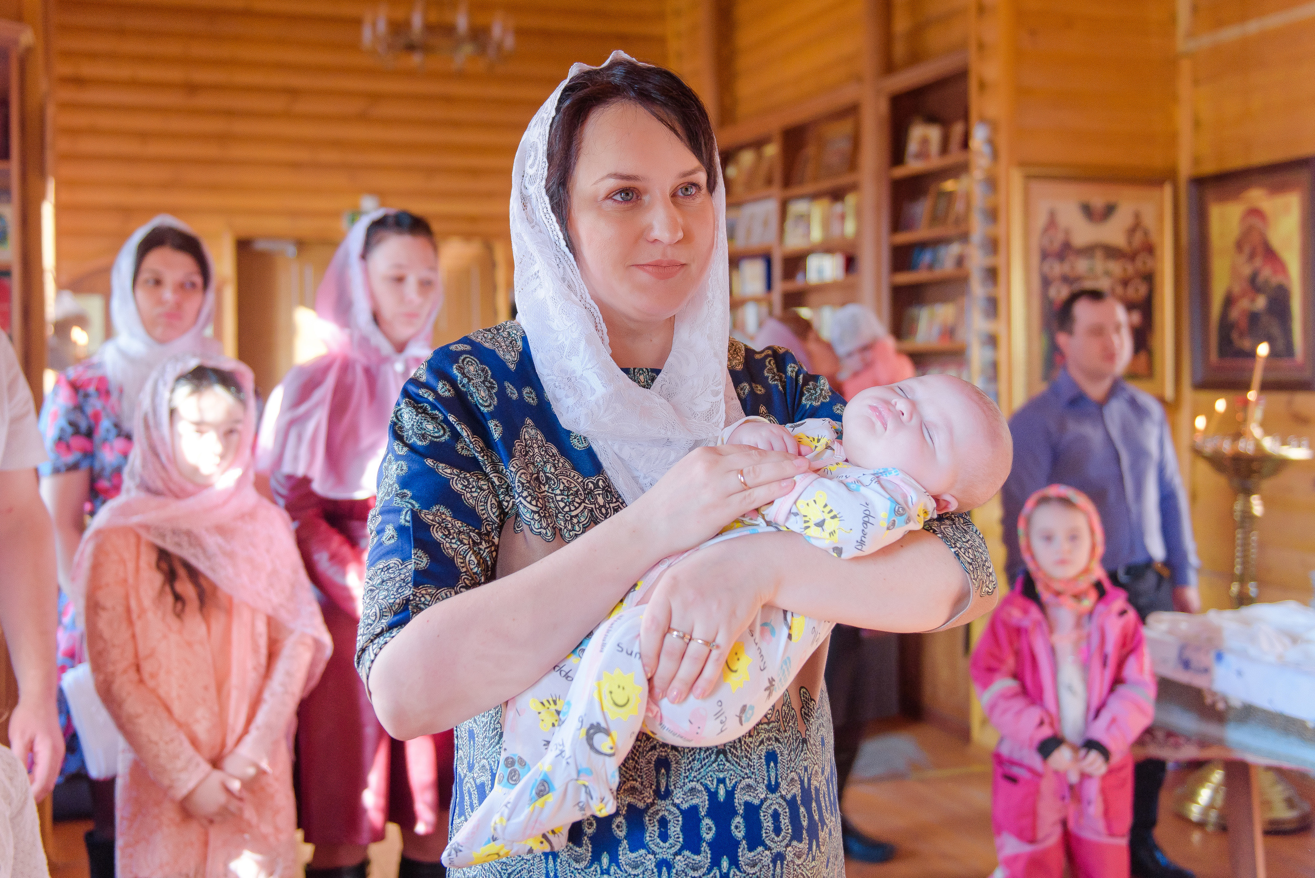 Крещение Ульяны. Свадебный и семейный фотограф в Москве Юлия Винник