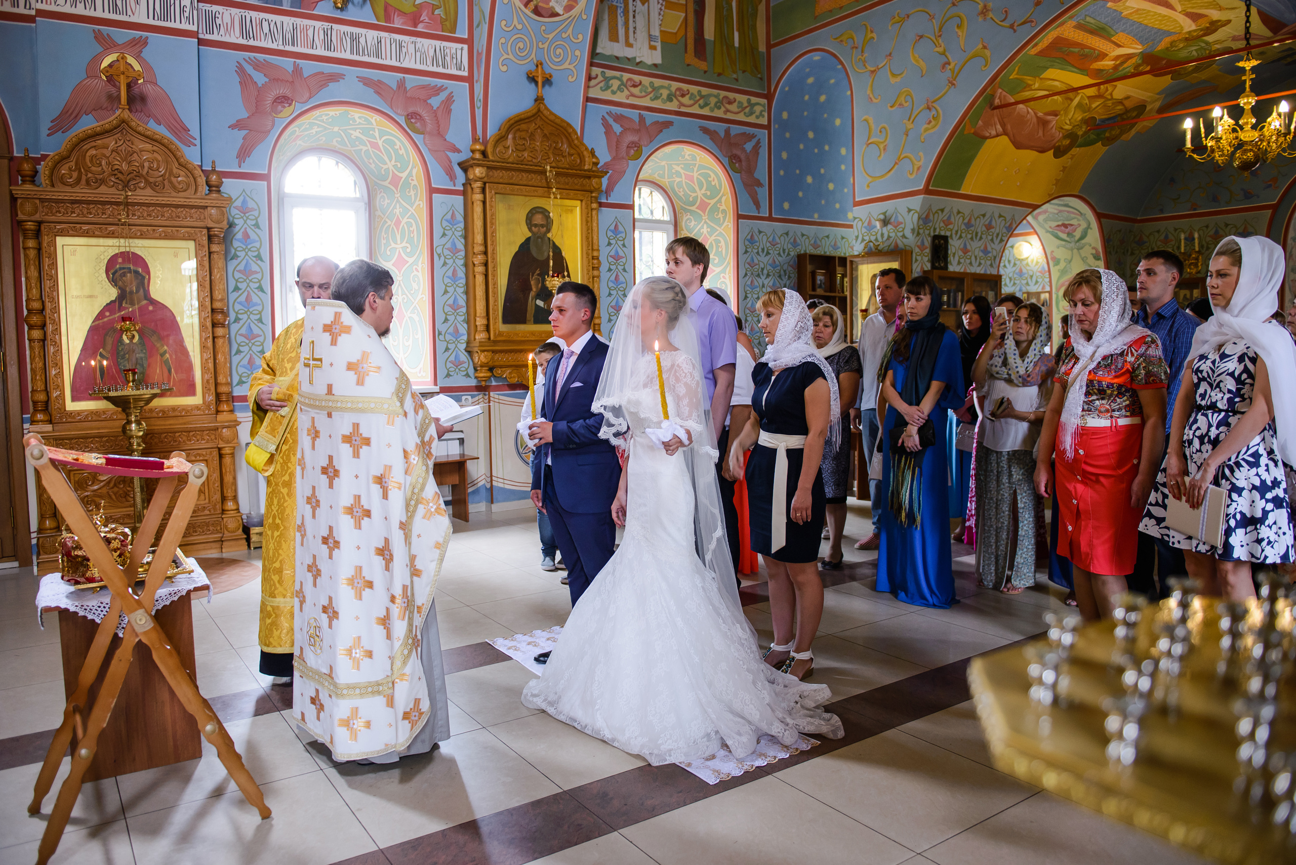 Венчание Артура и Елены. Свадебный и семейный фотограф в Москве Юлия Винник
