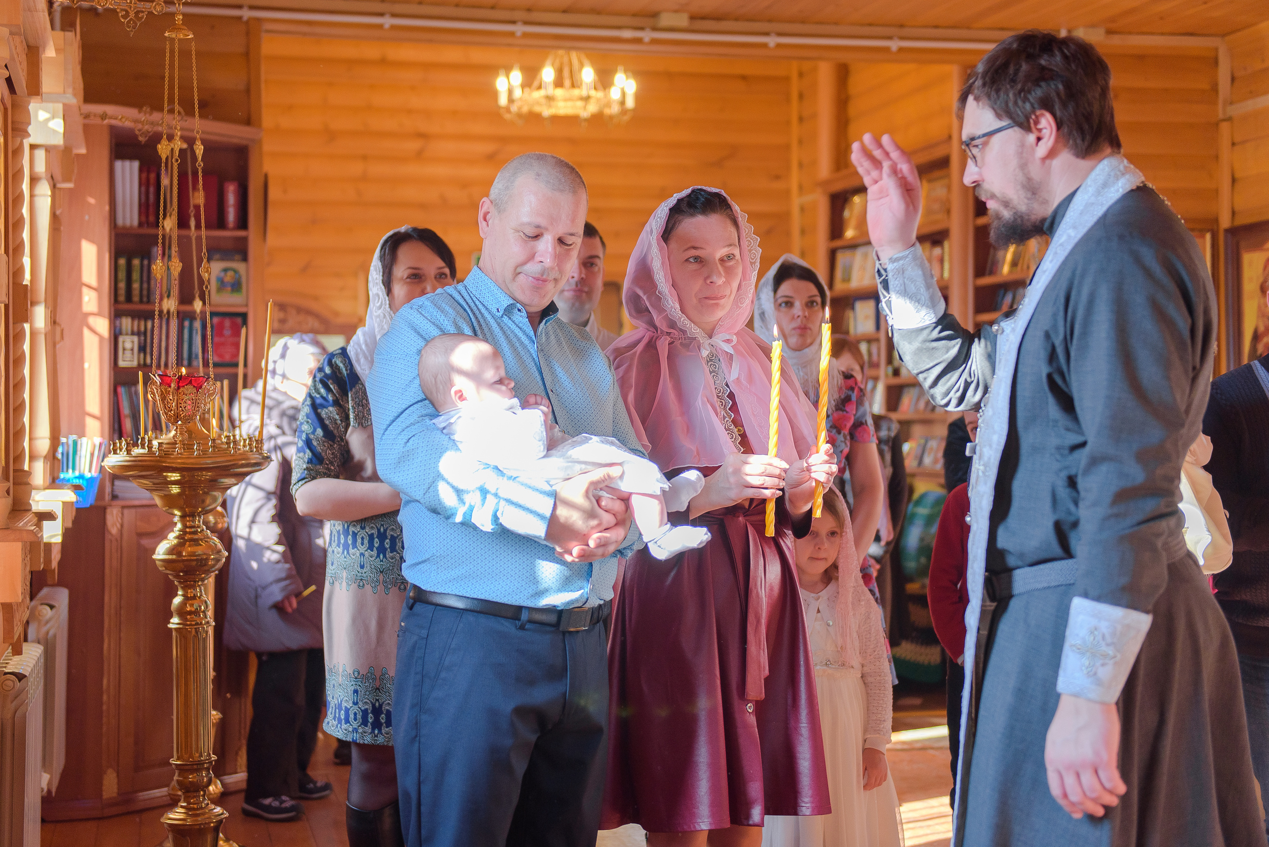 Крещение Ульяны. Свадебный и семейный фотограф в Москве Юлия Винник