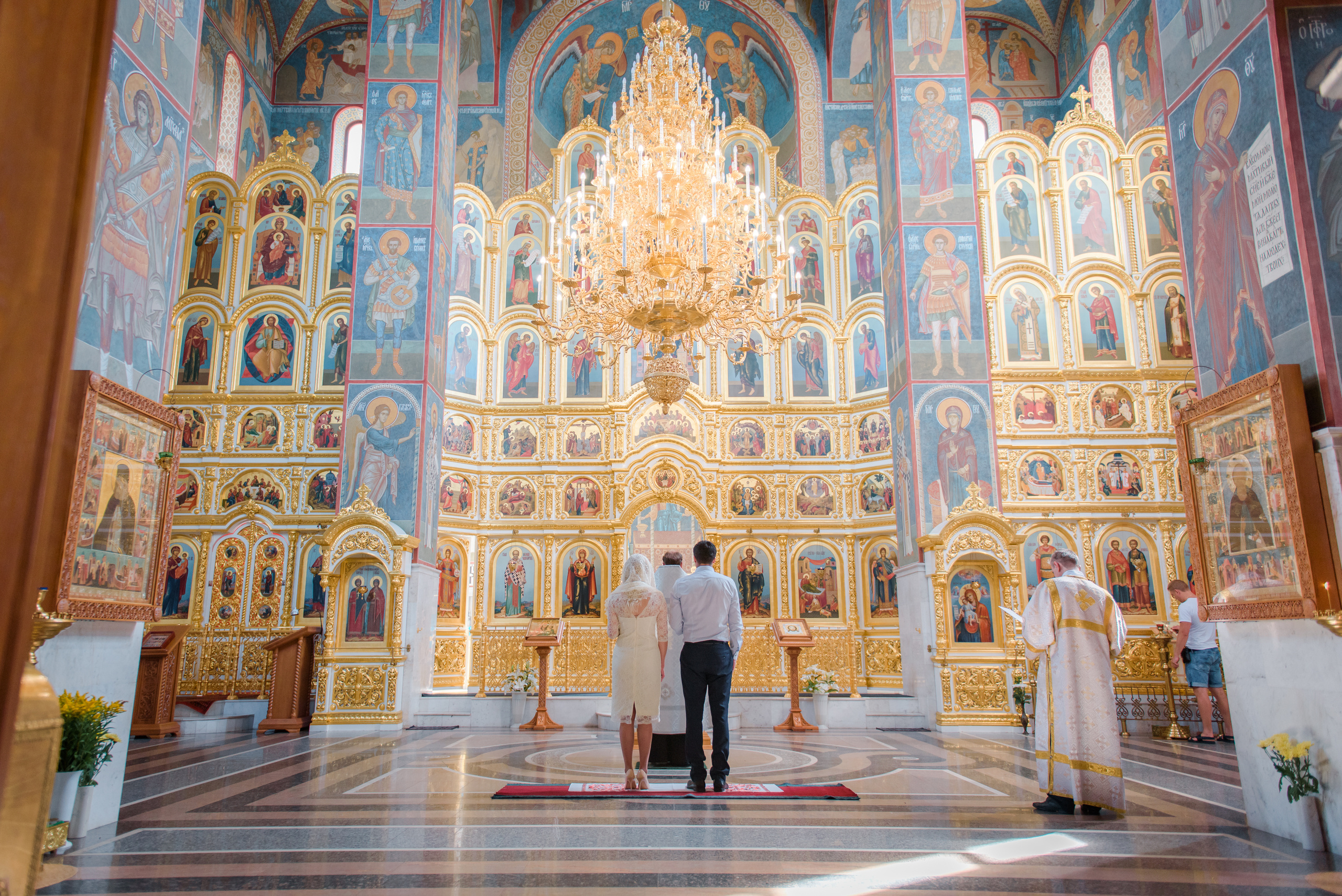 Венчание Александра и Анны. Свадебный и семейный фотограф в Москве Юлия Винник