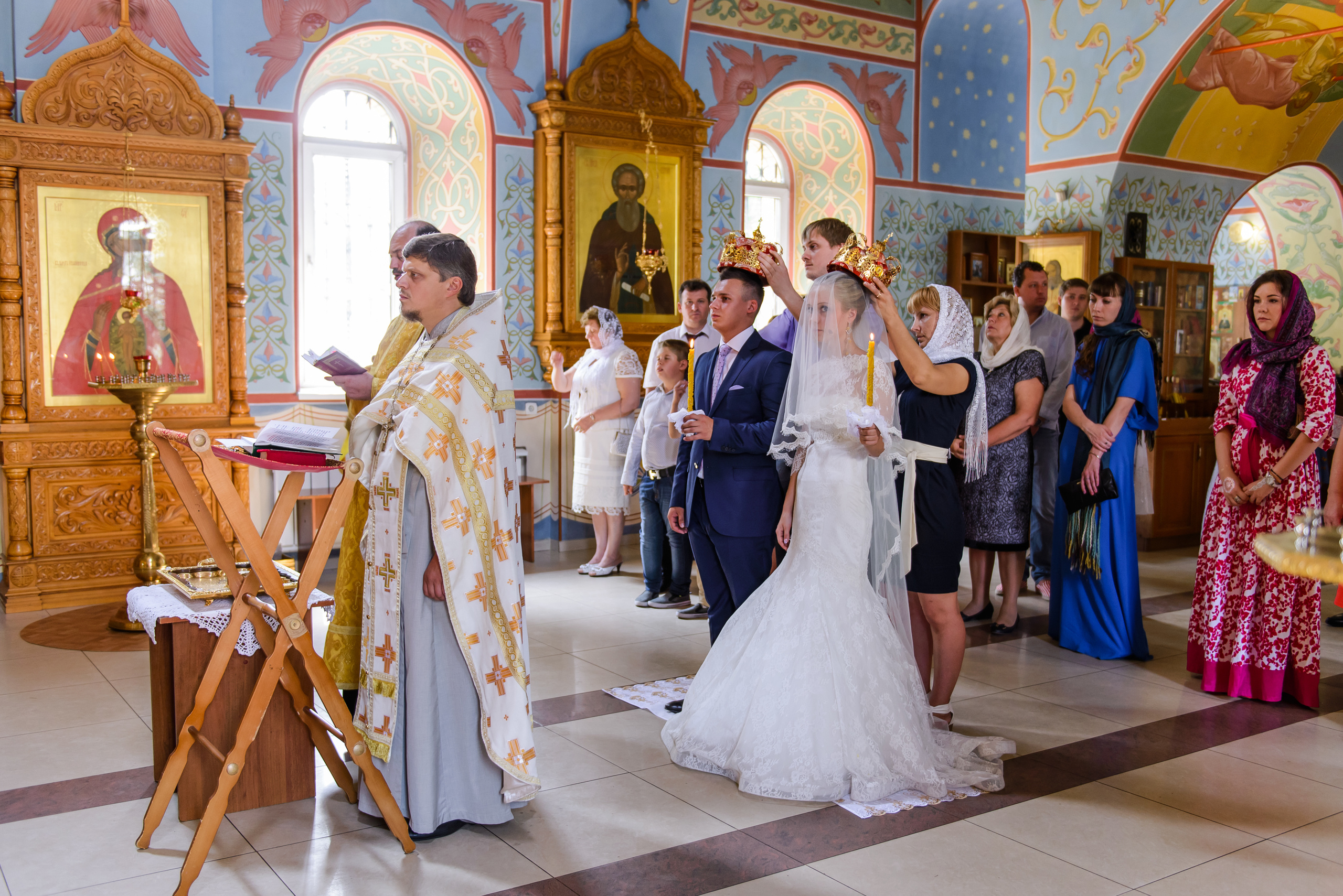 Венчание Артура и Елены. Свадебный и семейный фотограф в Москве Юлия Винник
