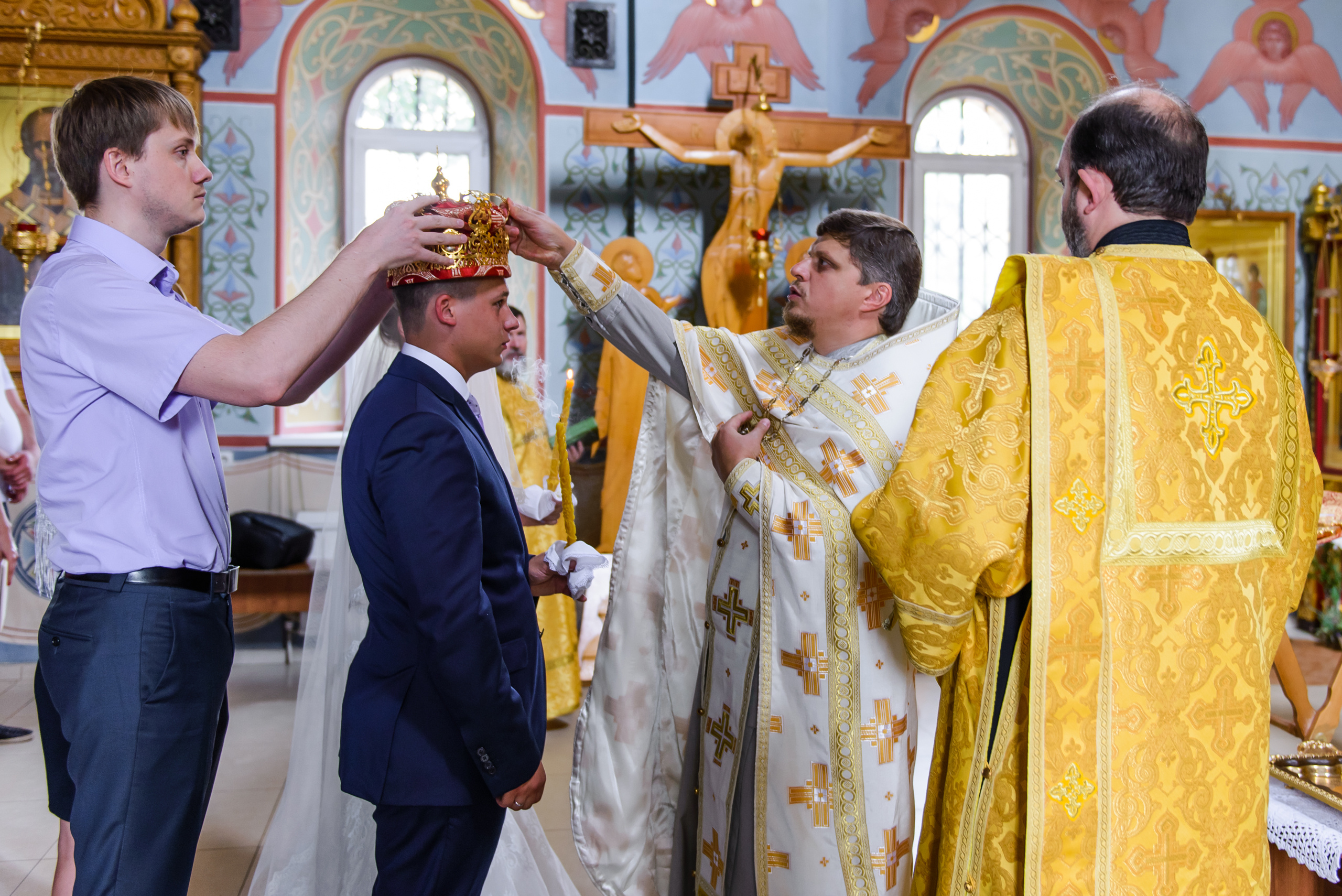 Венчание Артура и Елены. Свадебный и семейный фотограф в Москве Юлия Винник